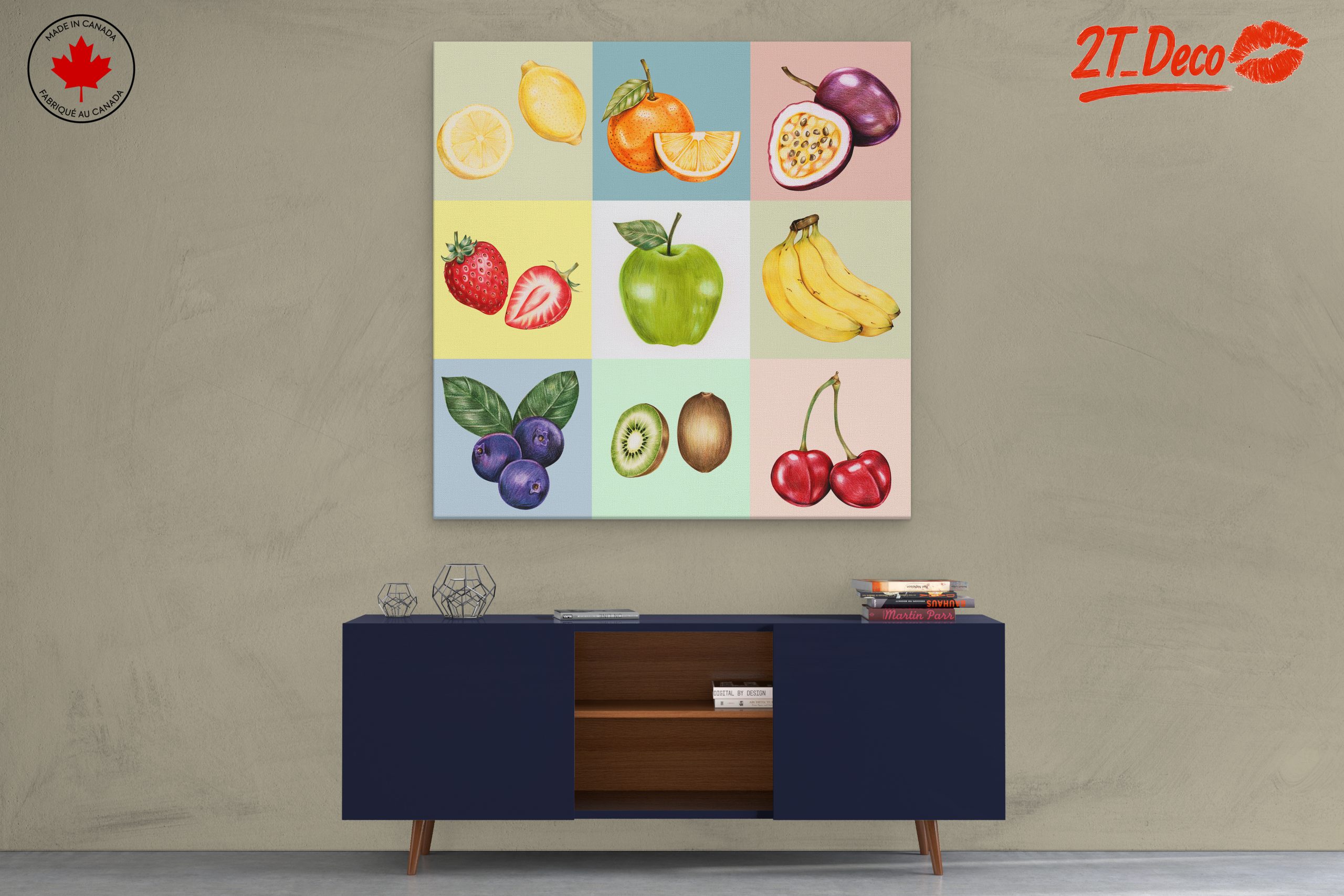 Colorful Abstract Food Illustrations 2 - Image 3