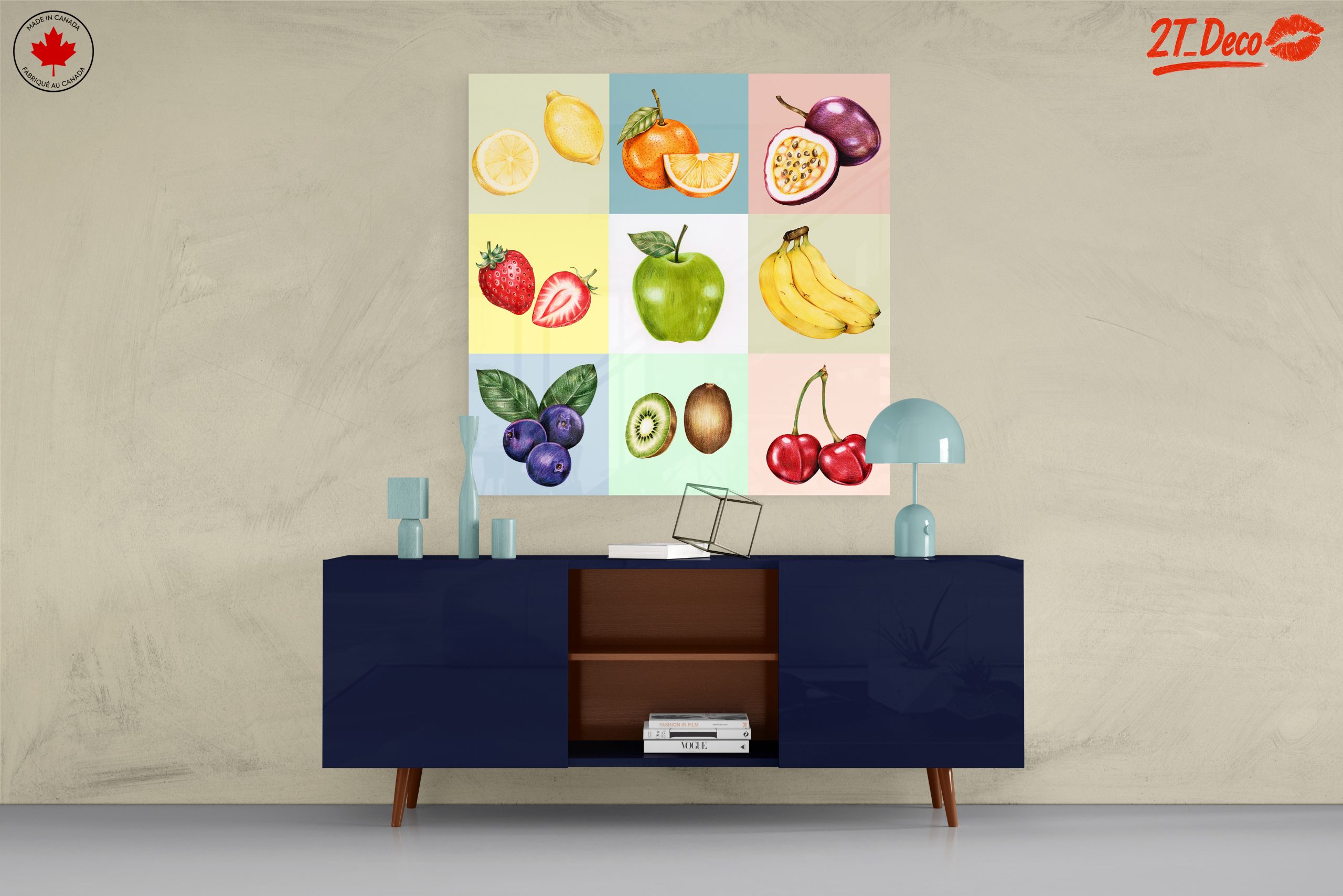 Colorful Abstract Food Illustrations 2 - Image 8