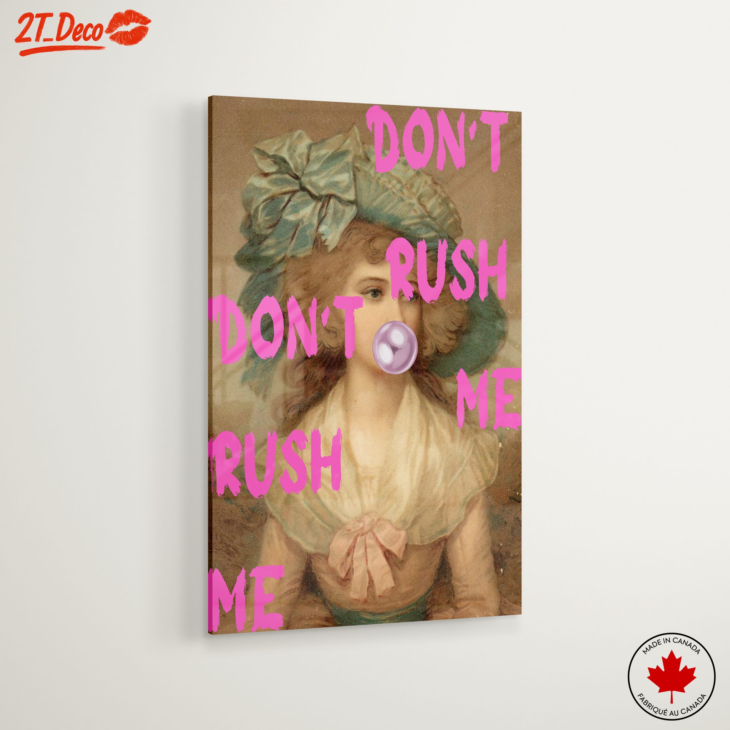 Playful Contemporary Pop Art with Vintage Portrait - Image 6