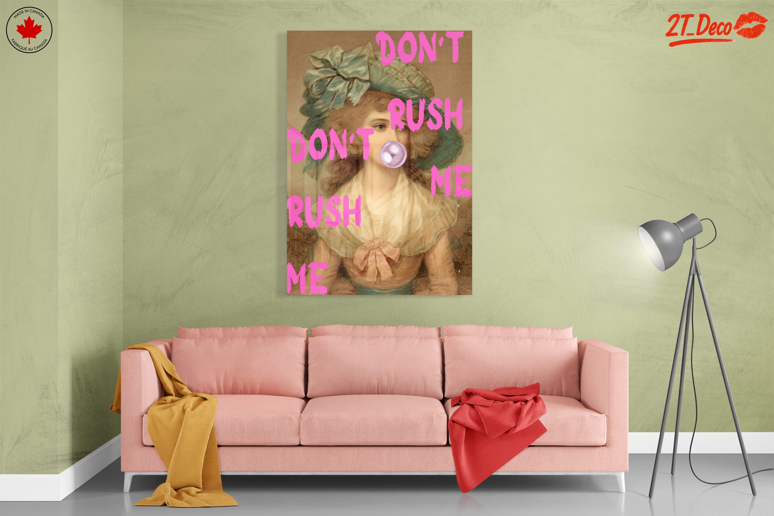 Playful Contemporary Pop Art with Vintage Portrait - Image 7