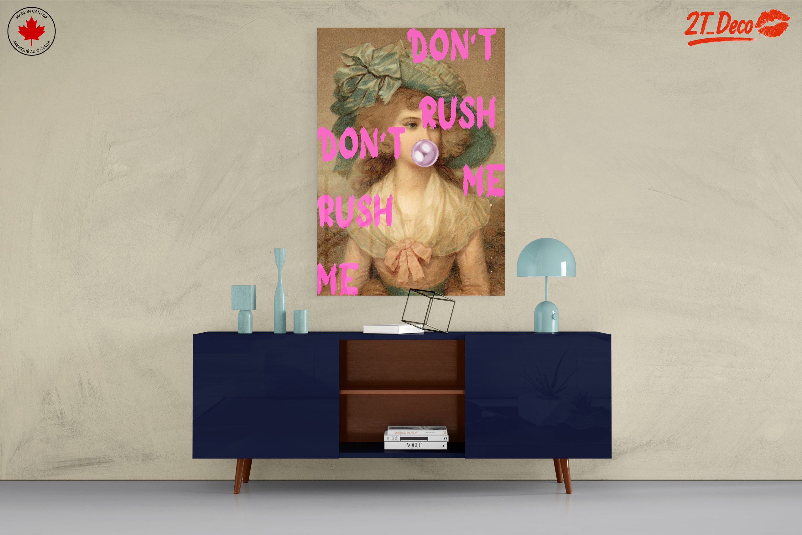 Playful Contemporary Pop Art with Vintage Portrait - Image 8