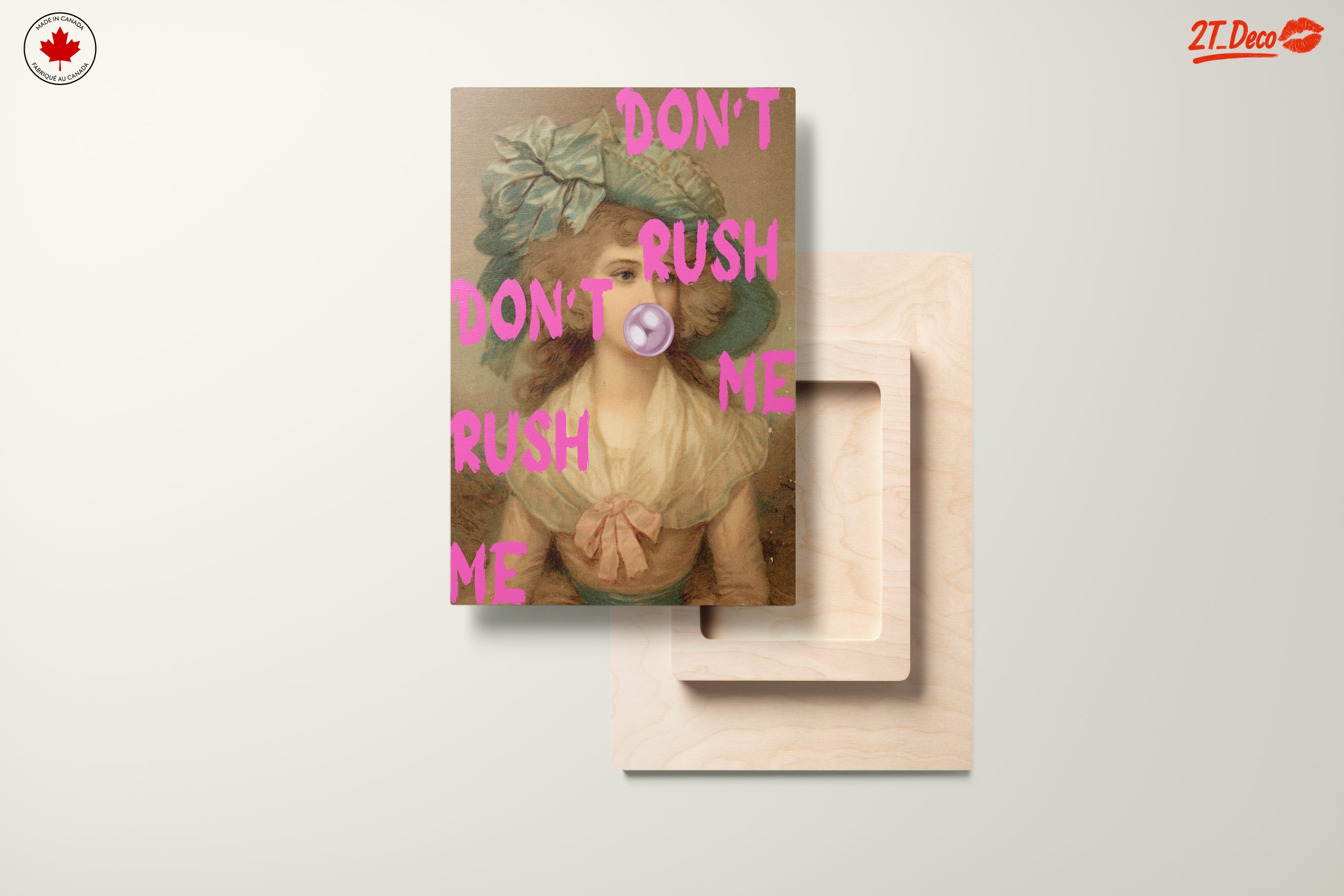 Playful Contemporary Pop Art with Vintage Portrait - Image 11