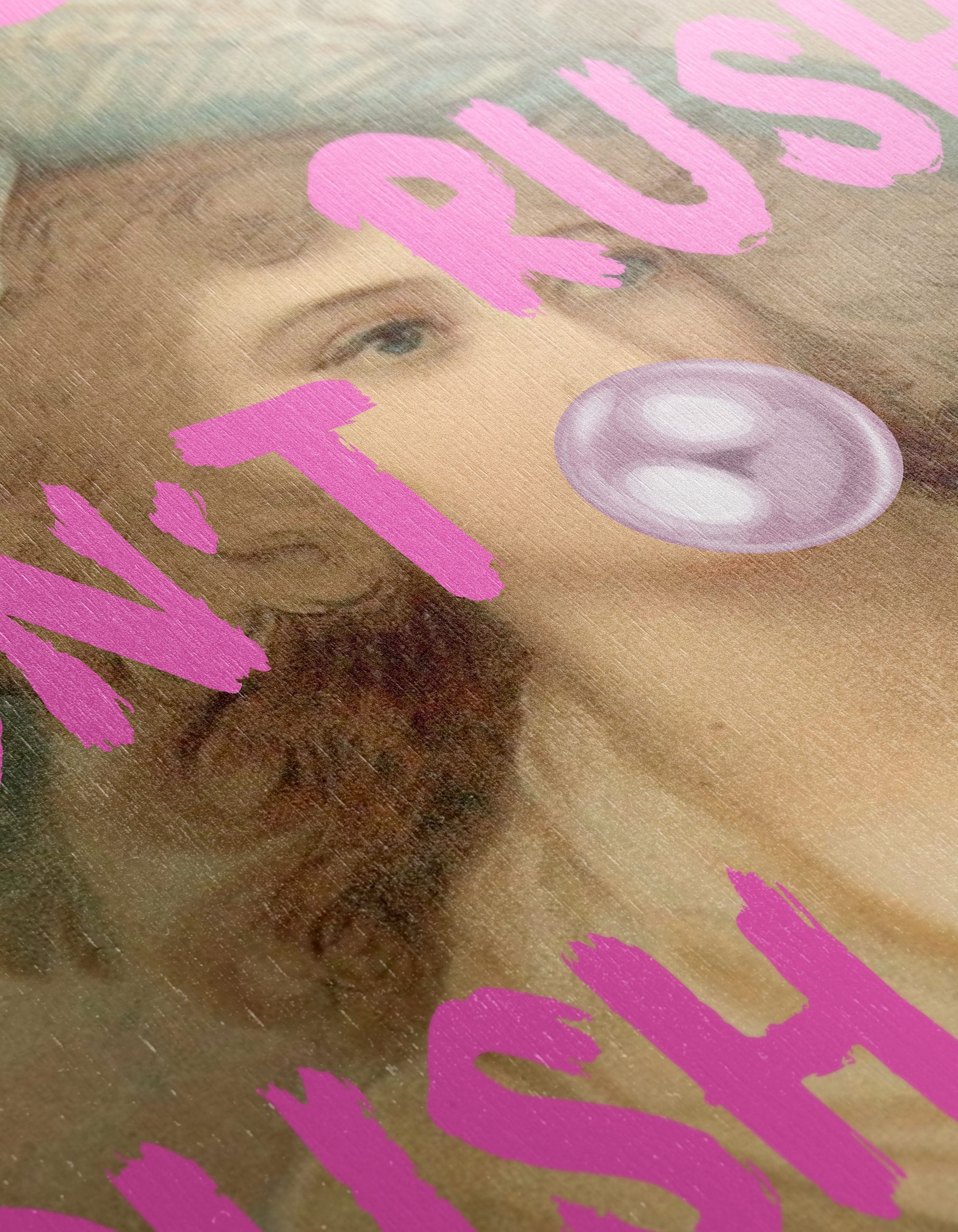 Playful Contemporary Pop Art with Vintage Portrait - Image 12