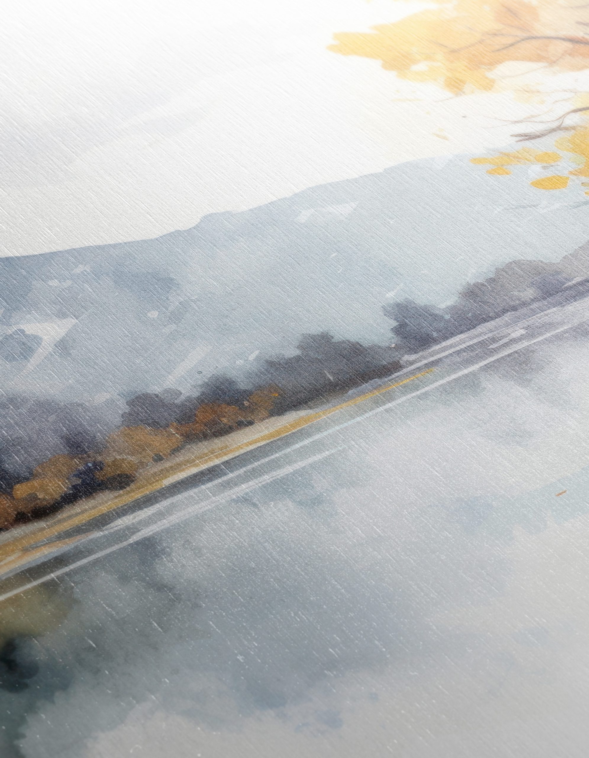 Serene Autumn Landscape with Reflections - Image 12