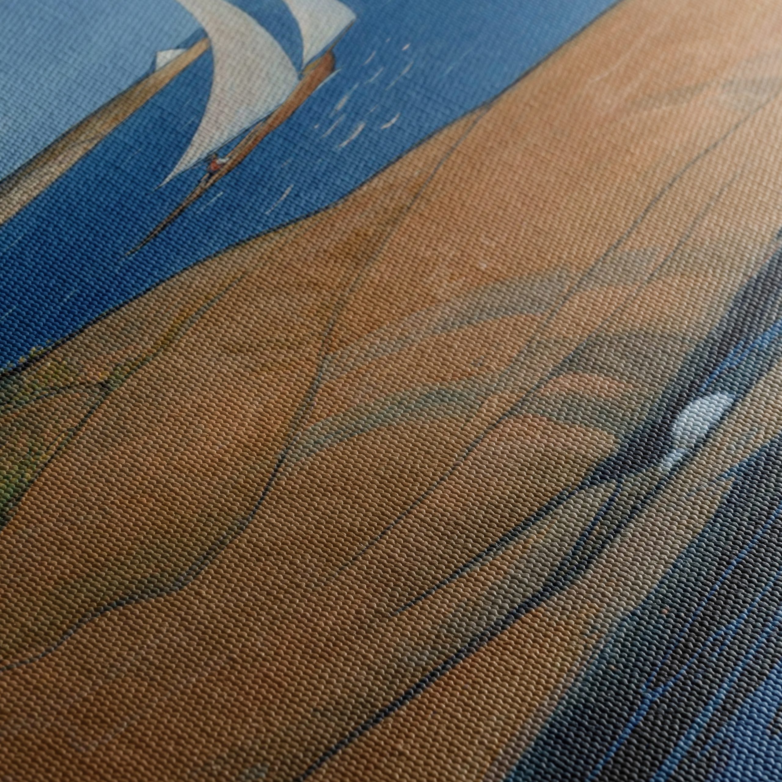 Stylized Sailboats on Ocean Waves - Image 5