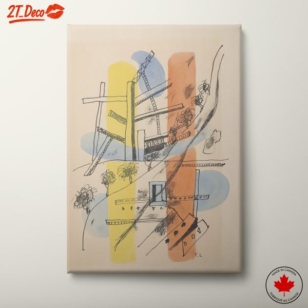 Vibrant Abstract Composition with Geometric Shapes 2