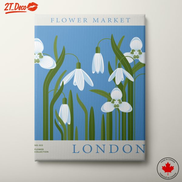 Flower Market London Botanical Art