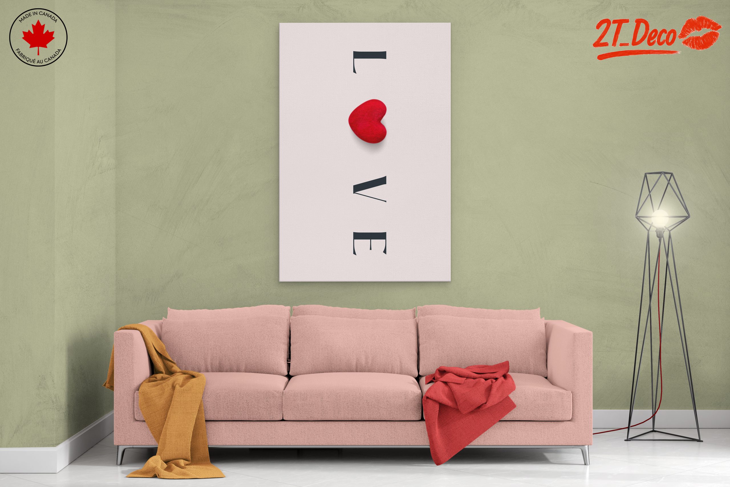 Love Motivational Quote Art - Image 2