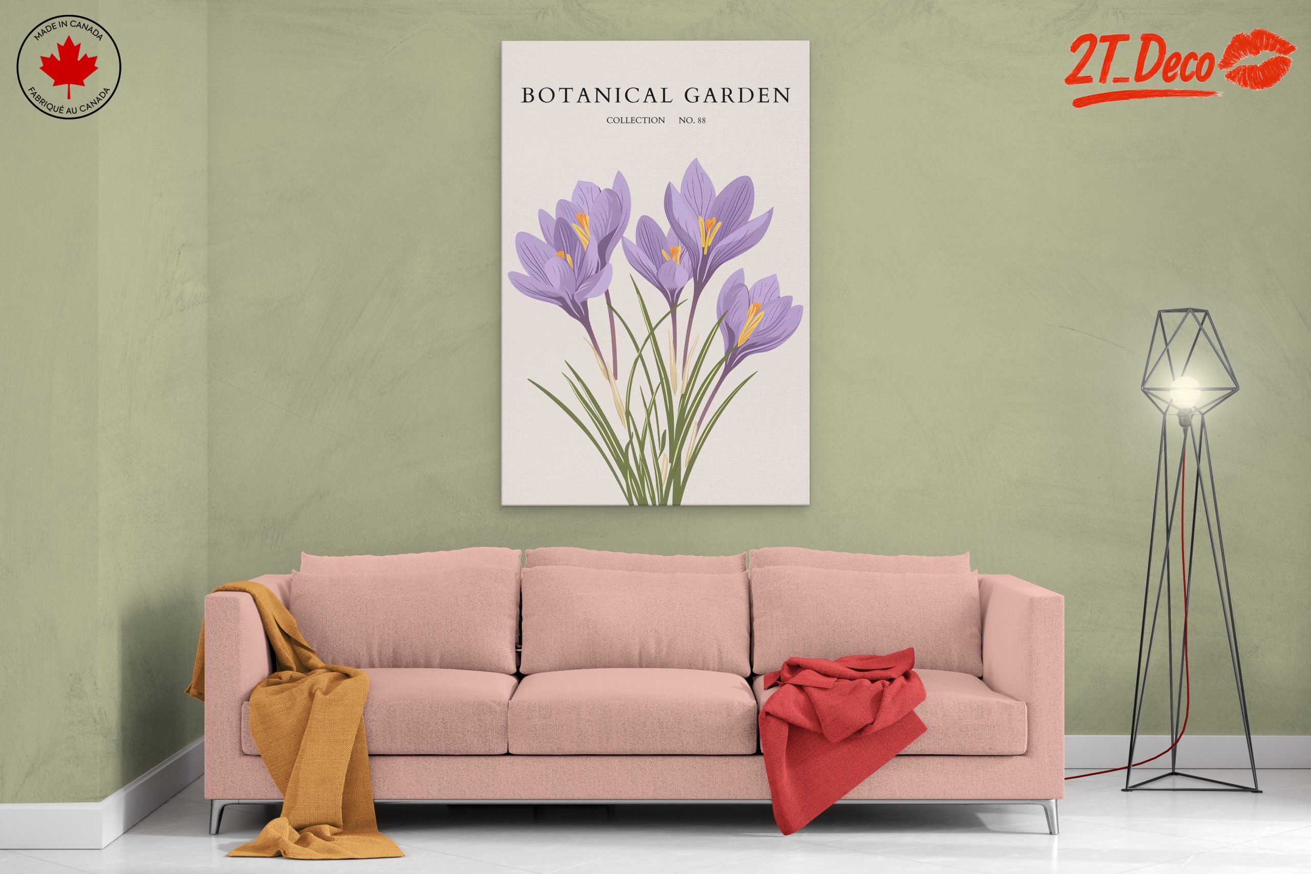 Beautiful Botanical Garden Artwork - Image 2