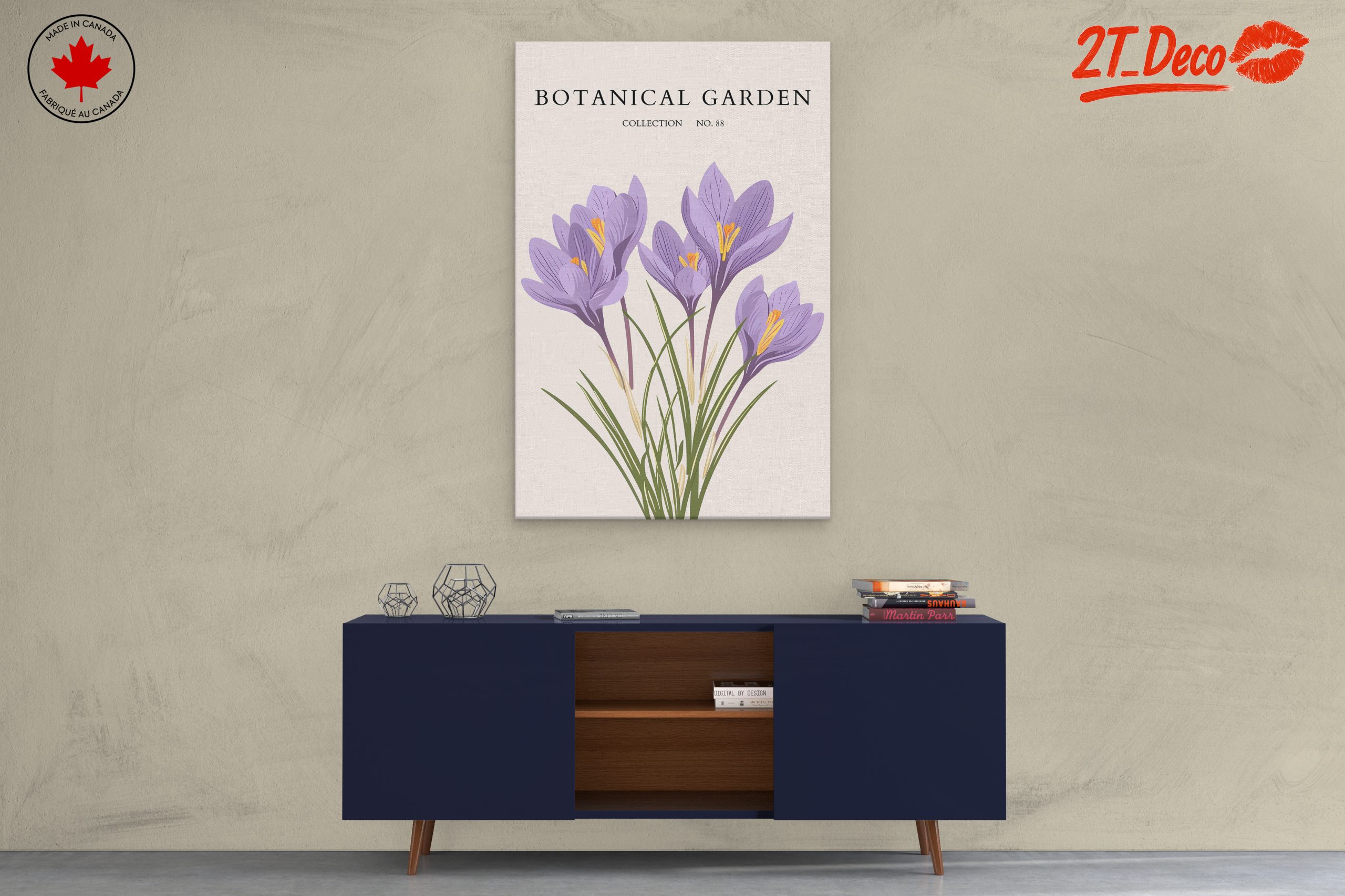 Beautiful Botanical Garden Artwork - Image 3