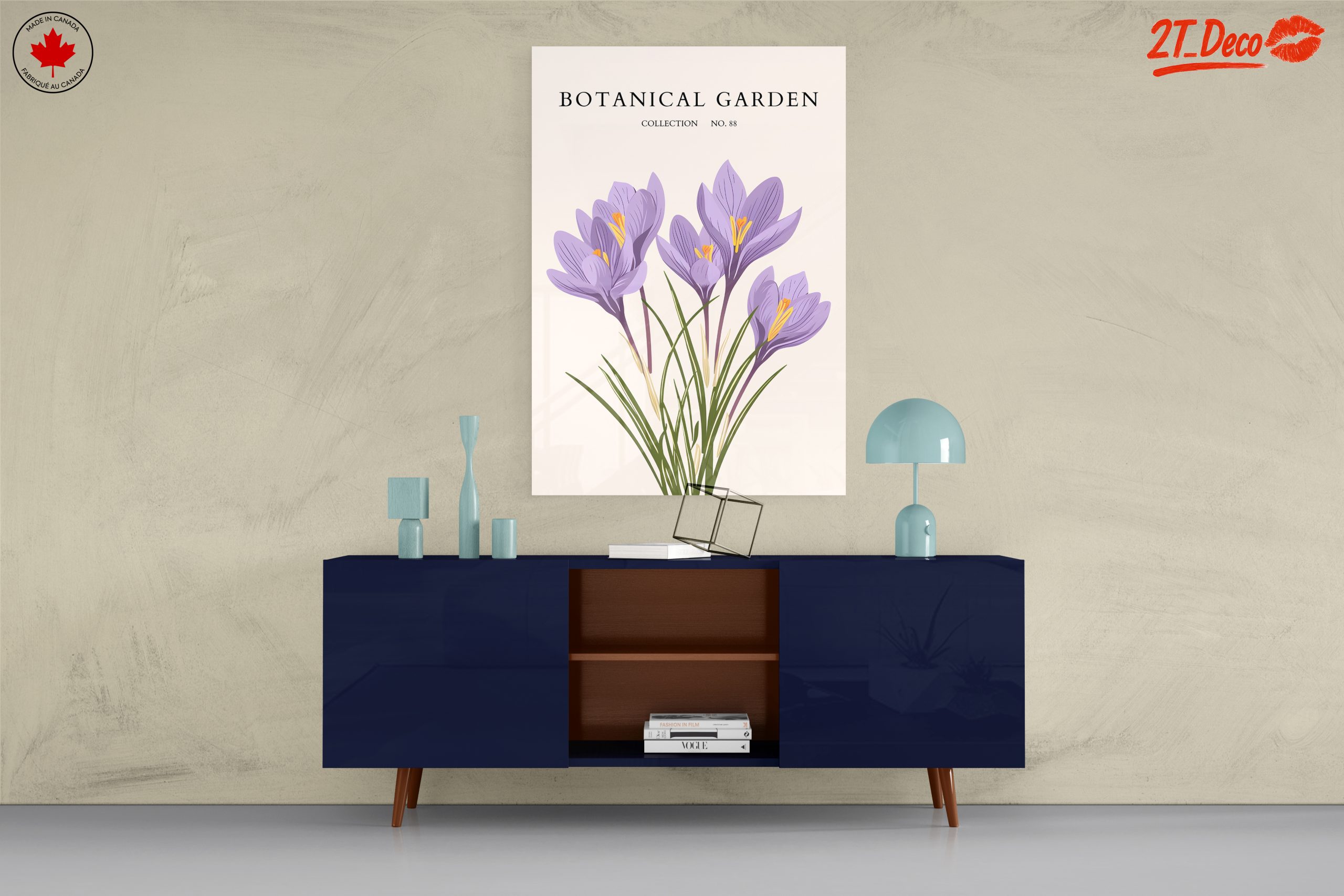 Beautiful Botanical Garden Artwork - Image 8
