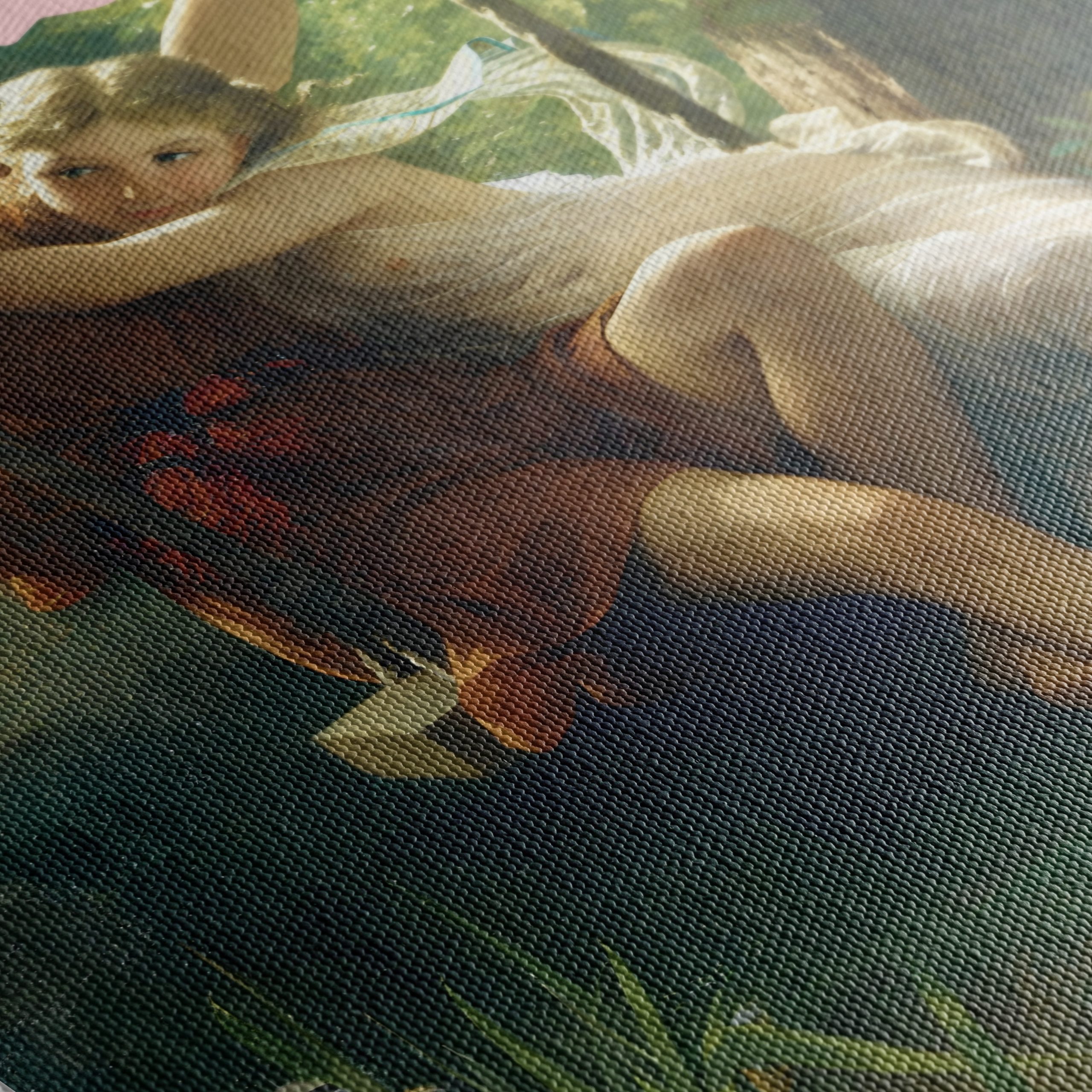 Romantic Contemporary Portrait of Embrace - Image 5