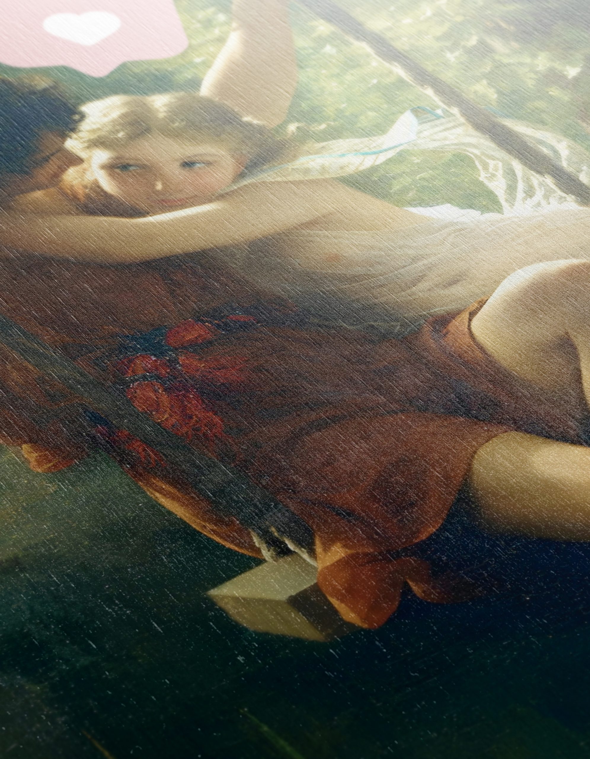 Romantic Contemporary Portrait of Embrace - Image 12