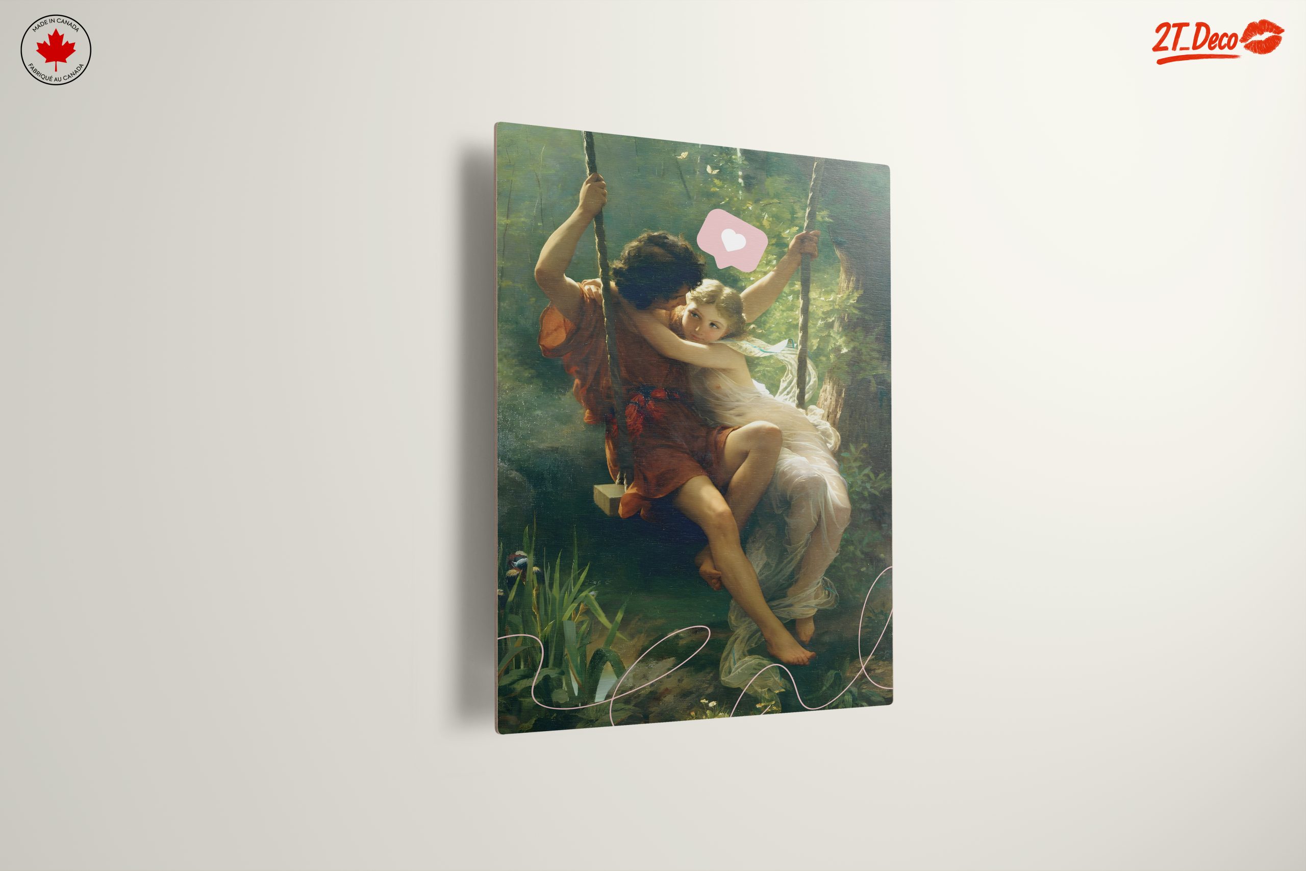Romantic Contemporary Portrait of Embrace - Image 13