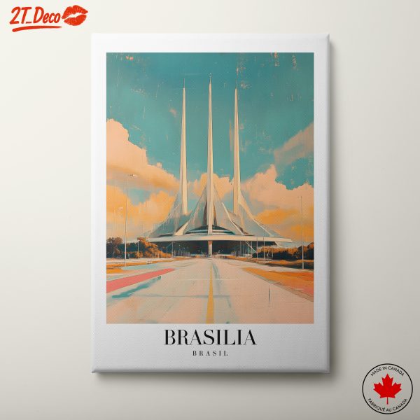 Contemporary Architectural Scene of Brasilia