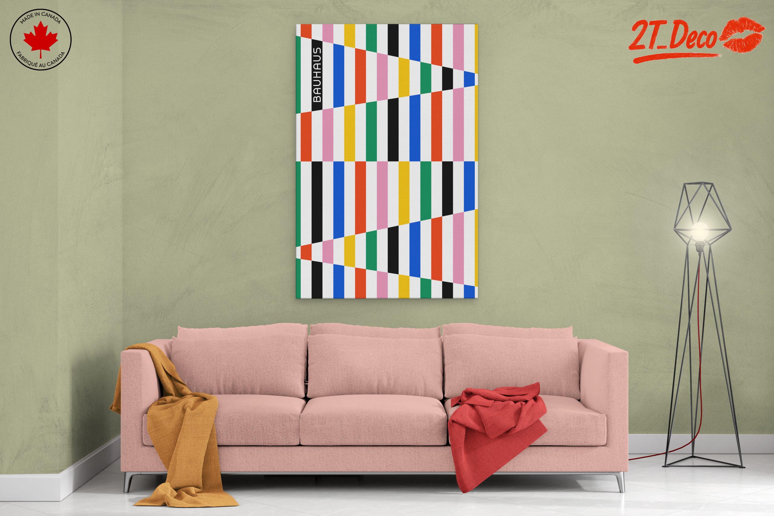 Geometric Bauhaus Artwork - Image 2