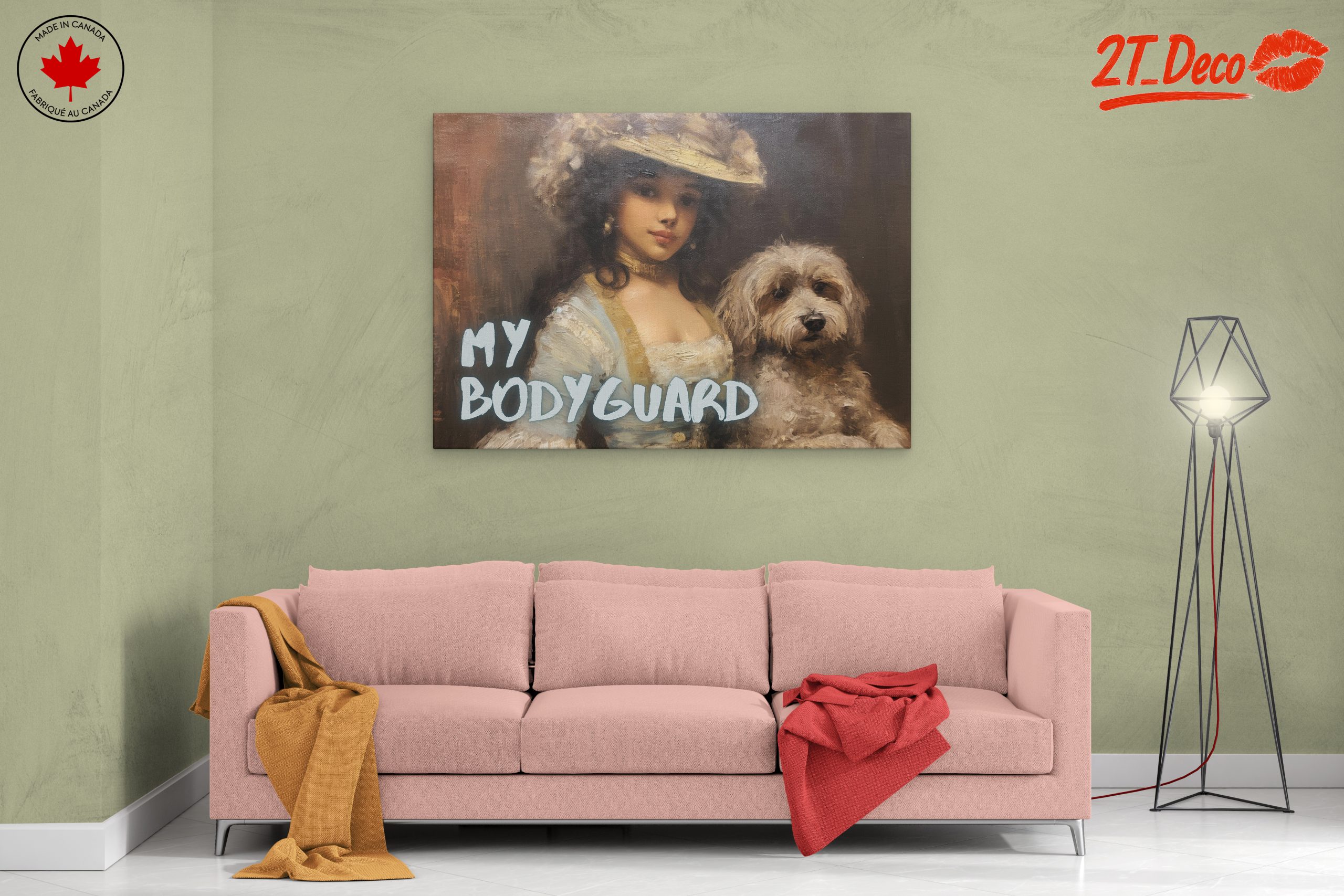 Portrait of a Woman with a Dog - Image 2