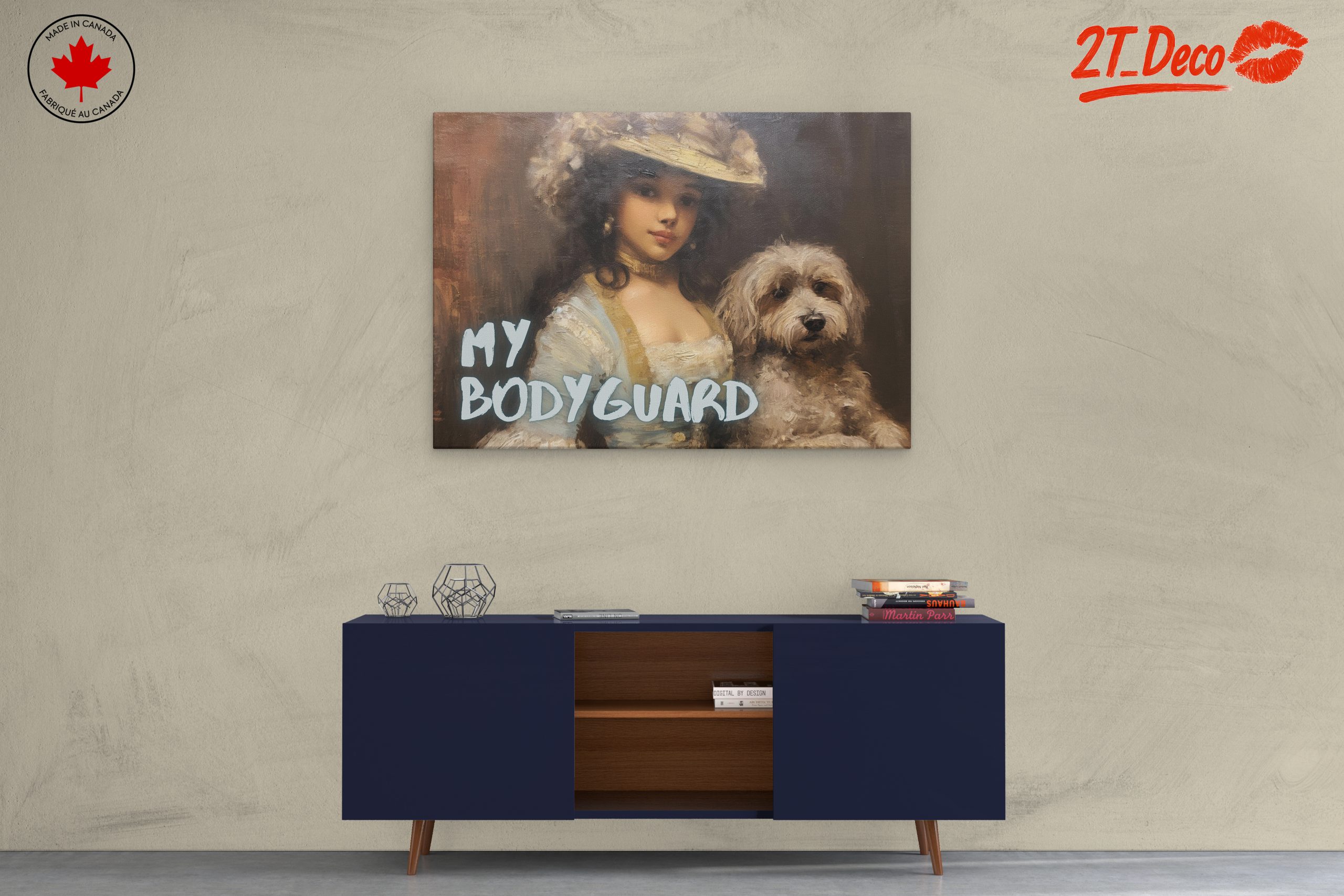 Portrait of a Woman with a Dog - Image 3