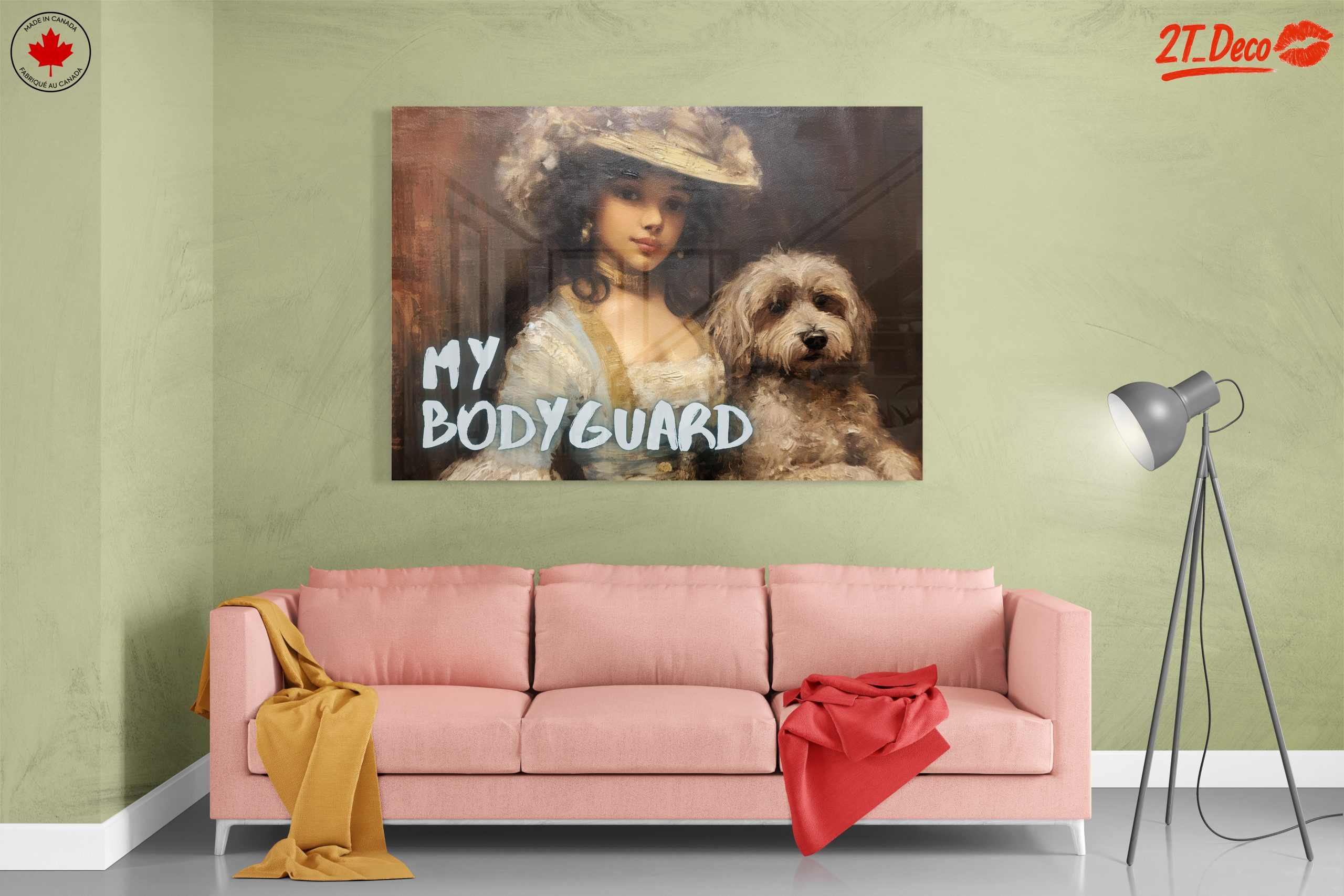 Portrait of a Woman with a Dog - Image 7
