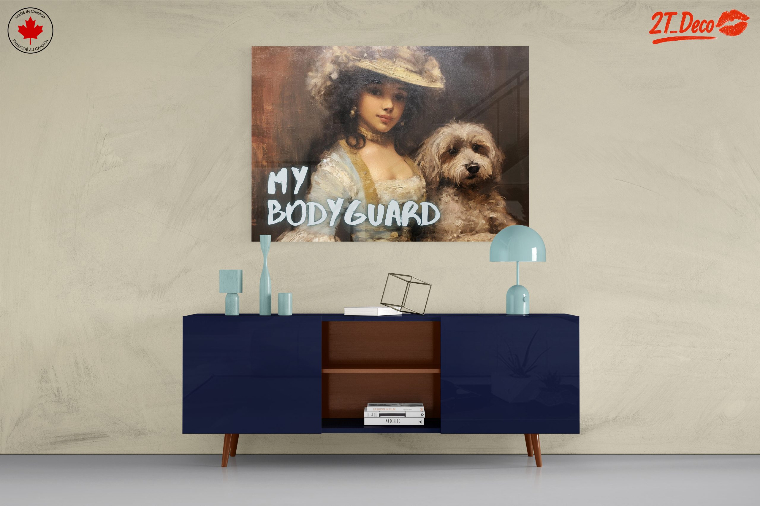 Portrait of a Woman with a Dog - Image 8