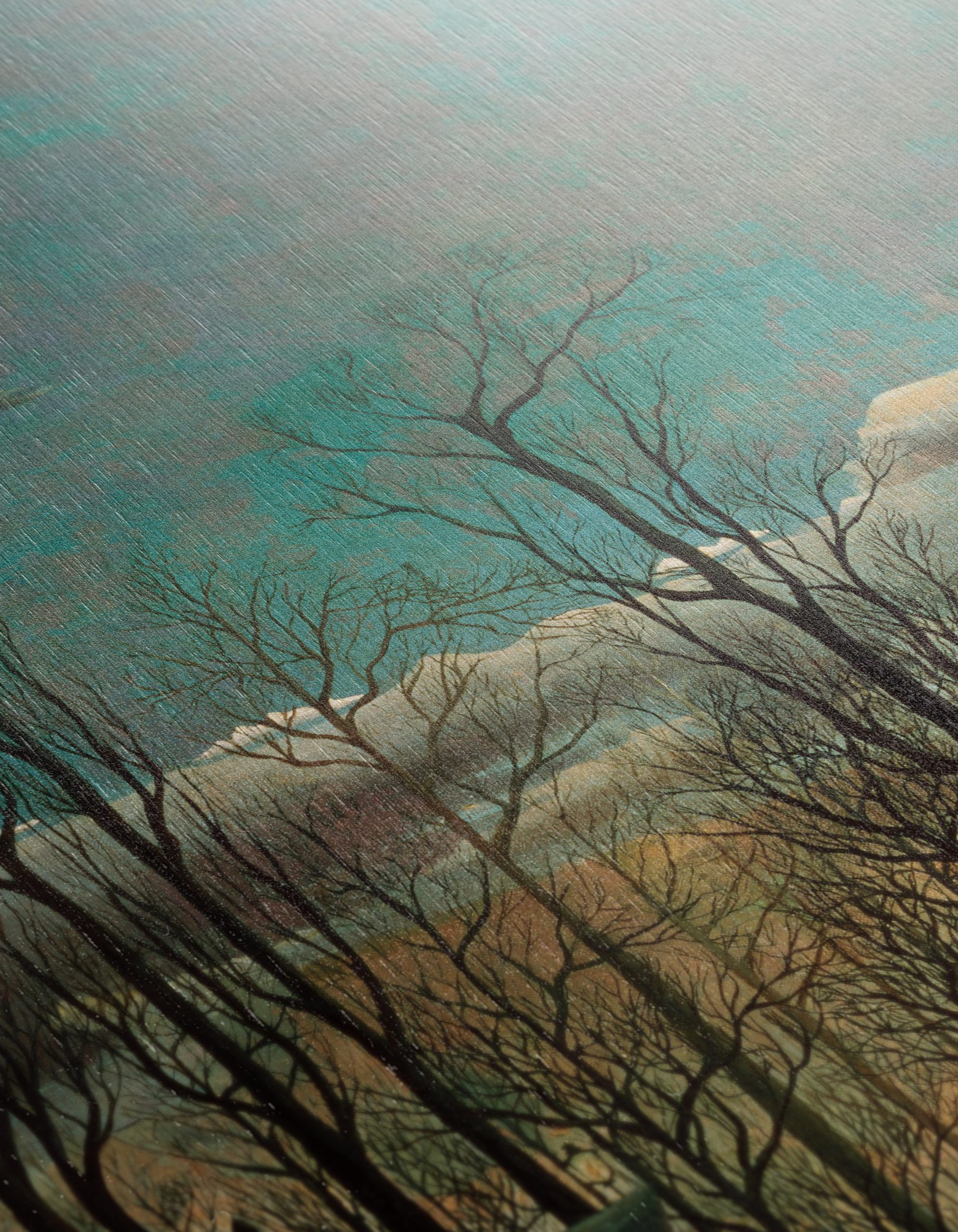 Figures in Nature Under a Moonlit Sky - Image 12