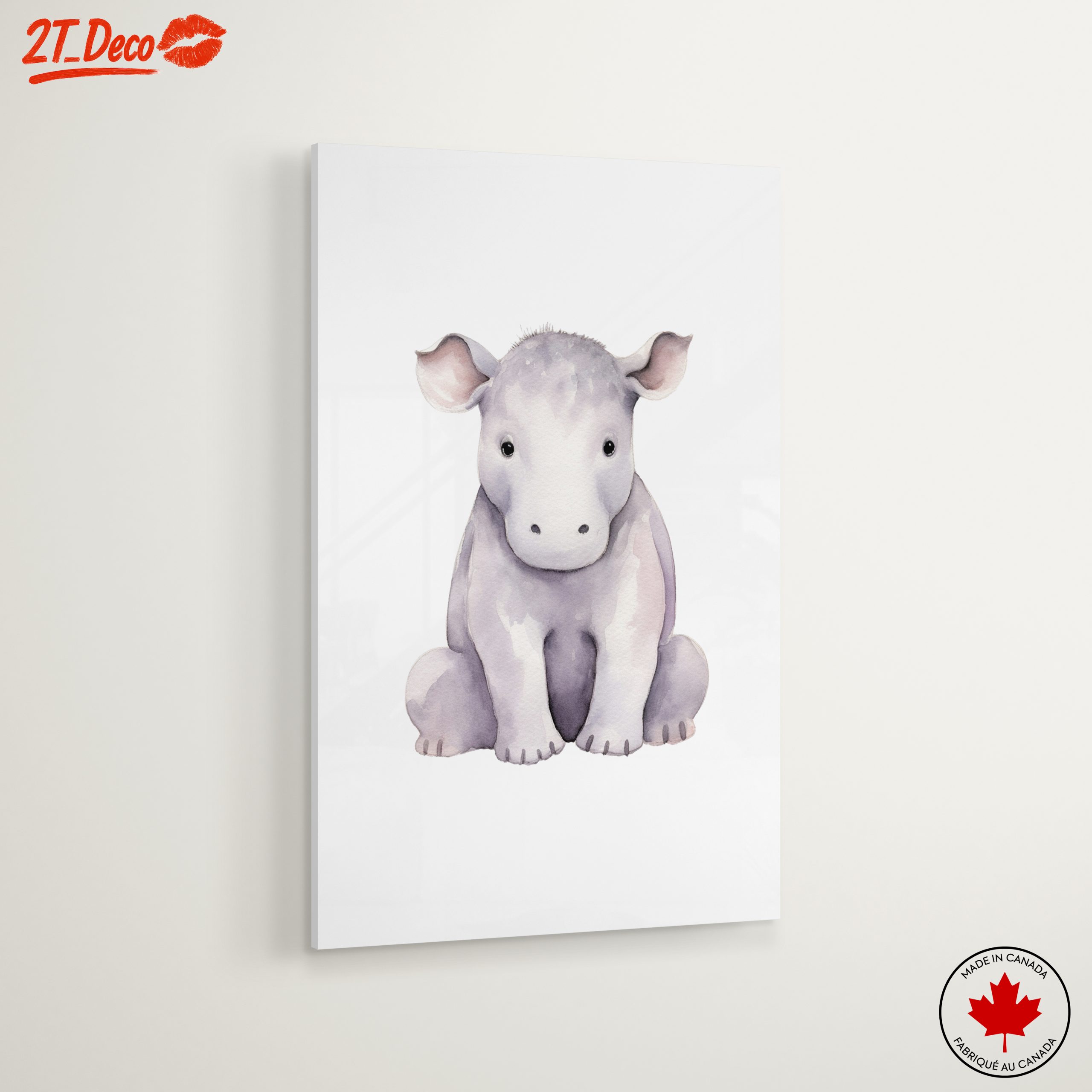 Adorable Watercolor Artwork of a Young Animal - Image 6