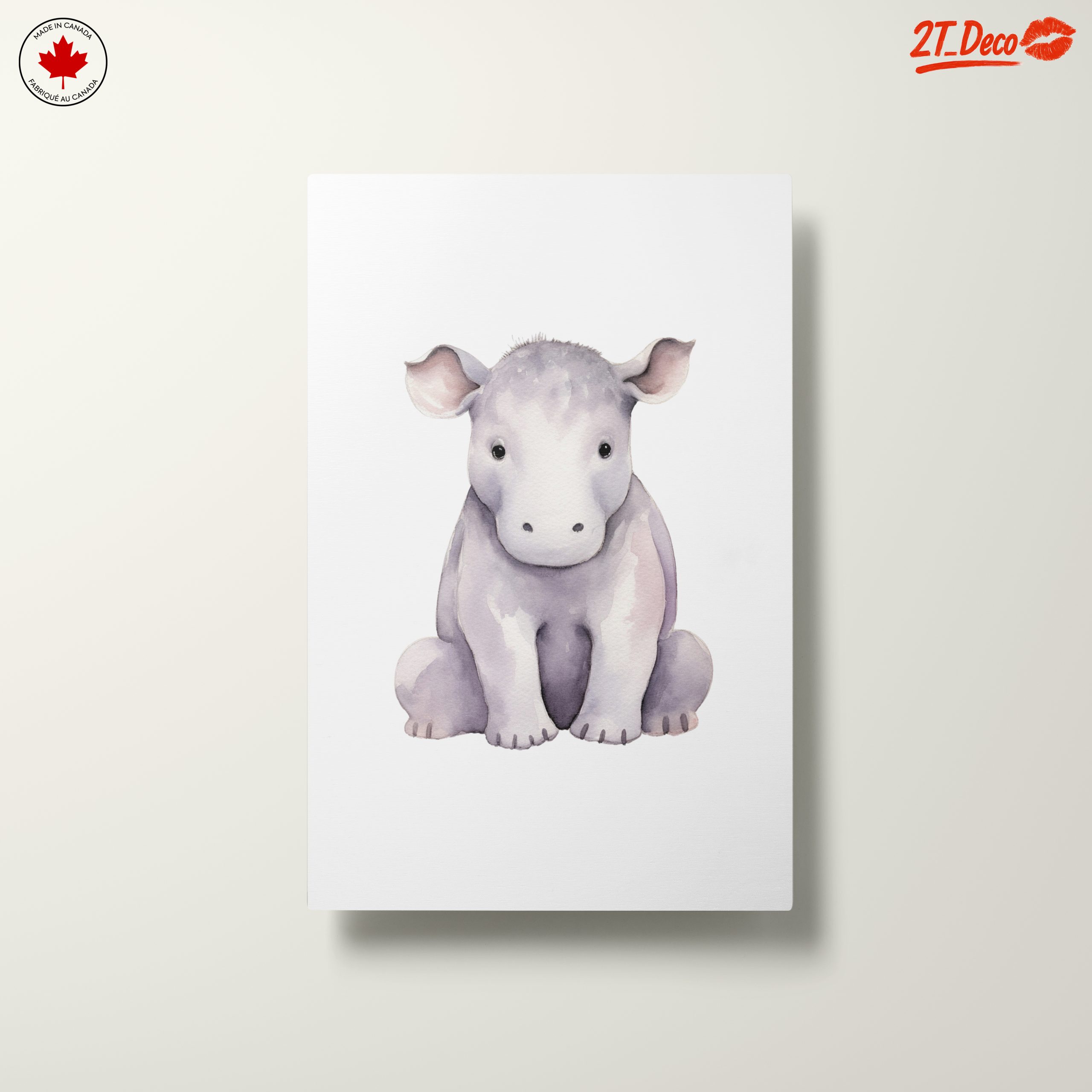 Adorable Watercolor Artwork of a Young Animal - Image 10