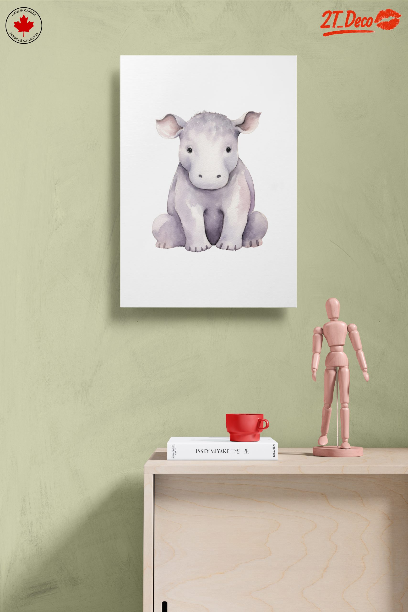 Adorable Watercolor Artwork of a Young Animal - Image 14