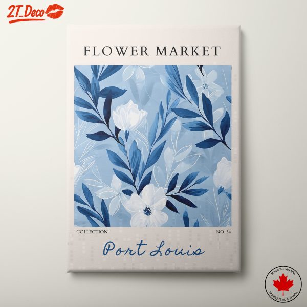 Flower Market Inspired Botanical Art