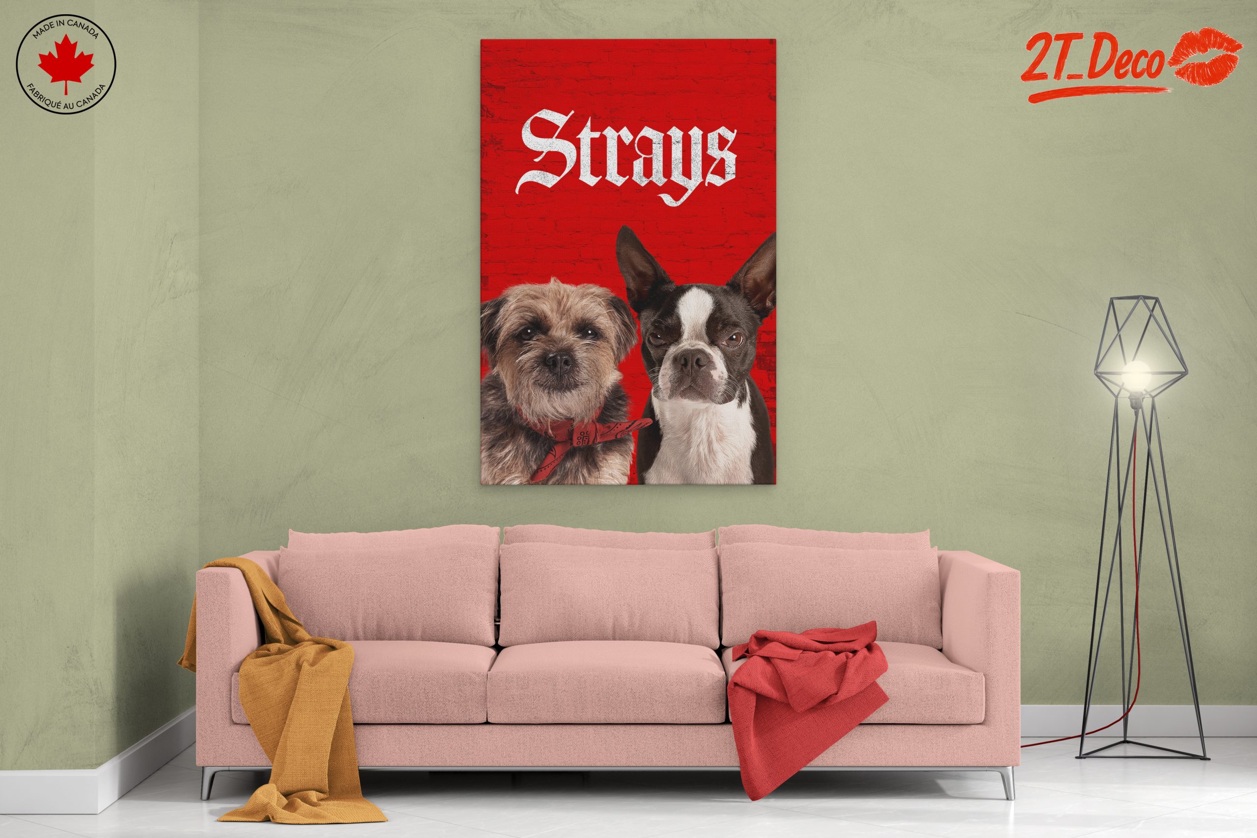 Strays Cute Dog Art - Image 2