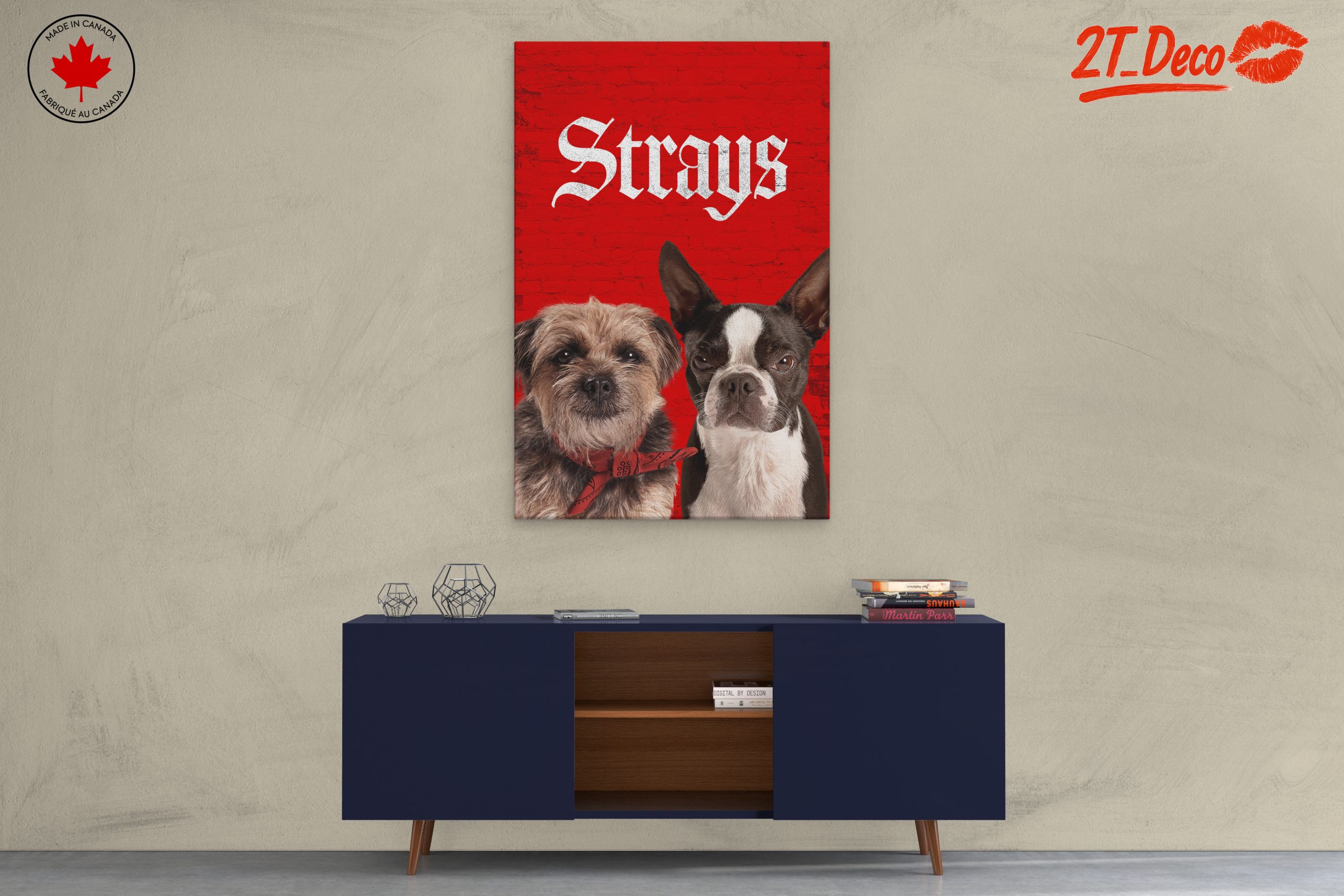 Strays Cute Dog Art - Image 3