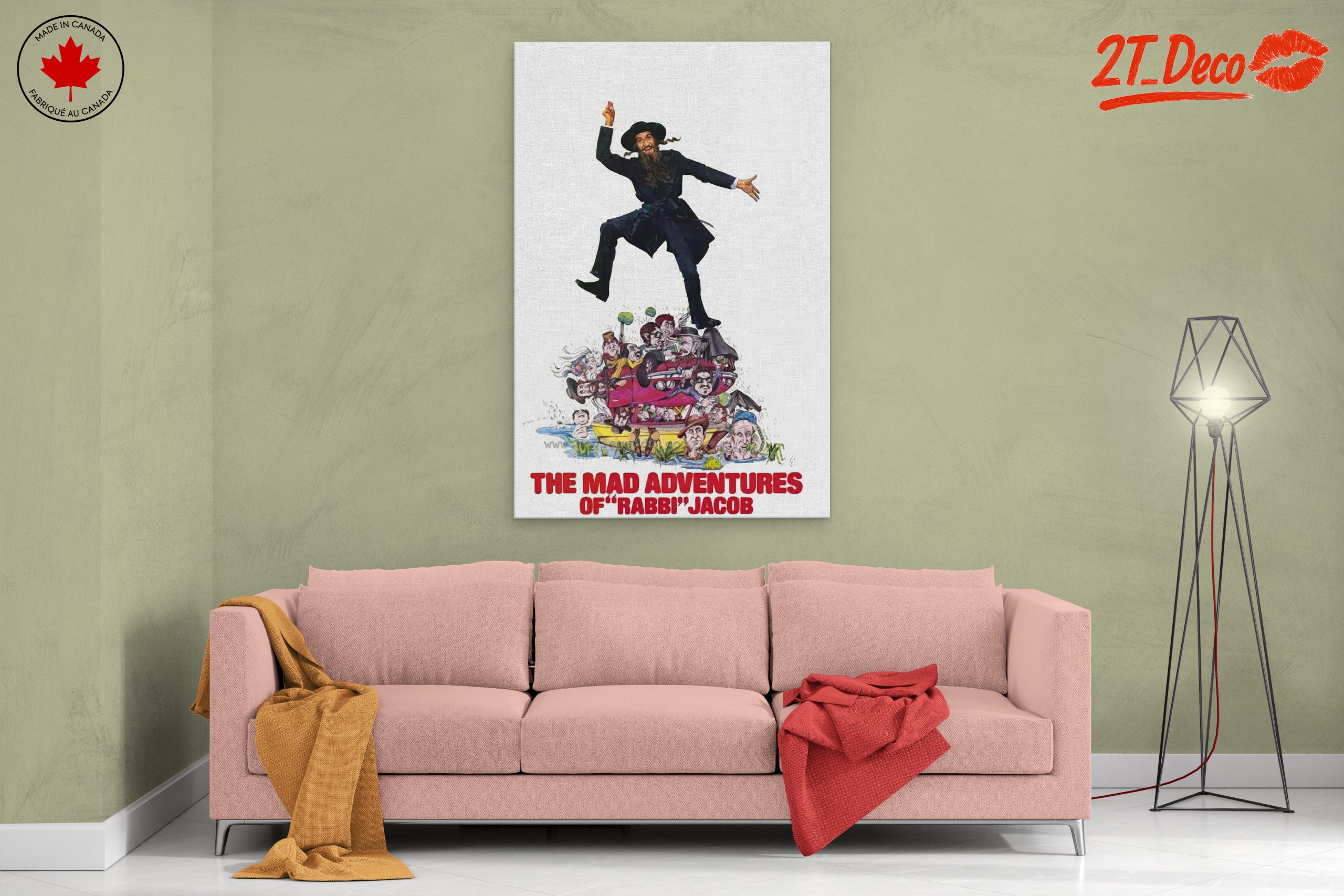 Mad Adventures of Rabbi Jacob Character Art - Image 2