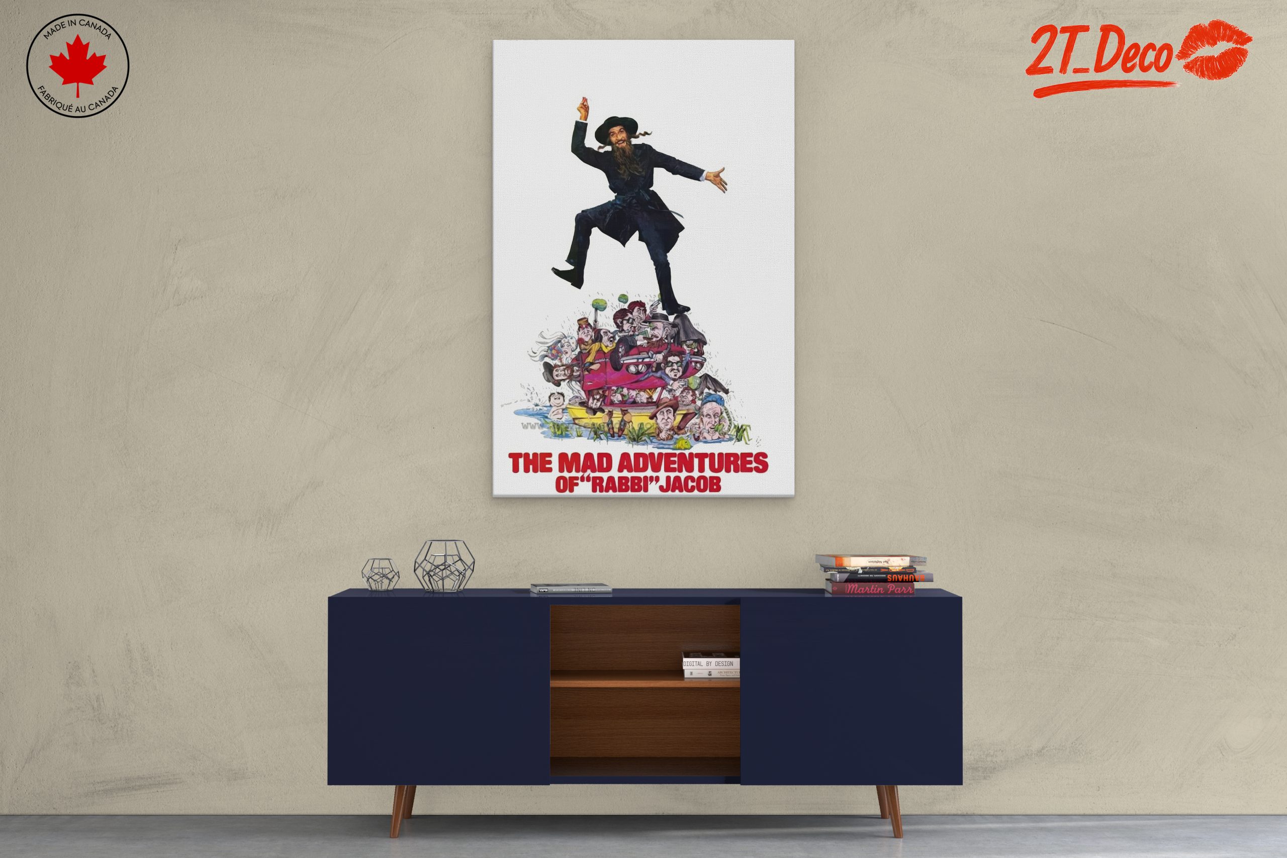 Mad Adventures of Rabbi Jacob Character Art - Image 3