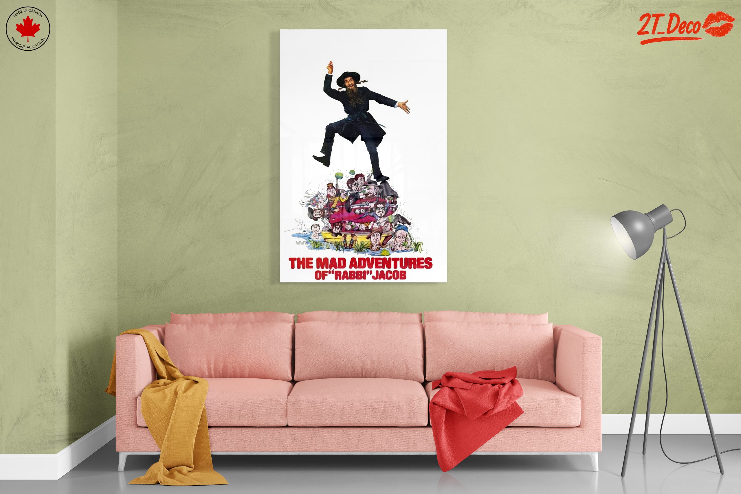 Mad Adventures of Rabbi Jacob Character Art - Image 7