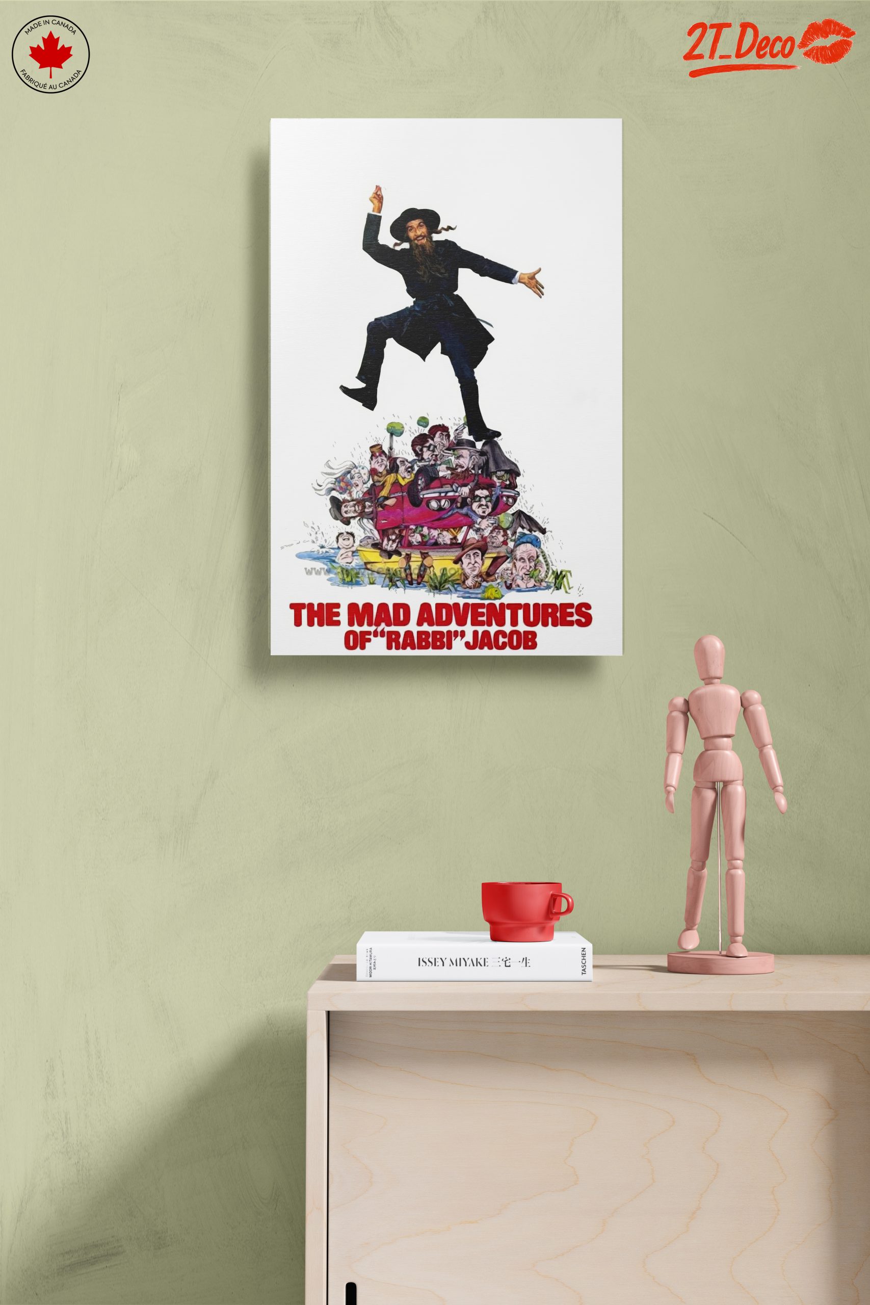 Mad Adventures of Rabbi Jacob Character Art - Image 14