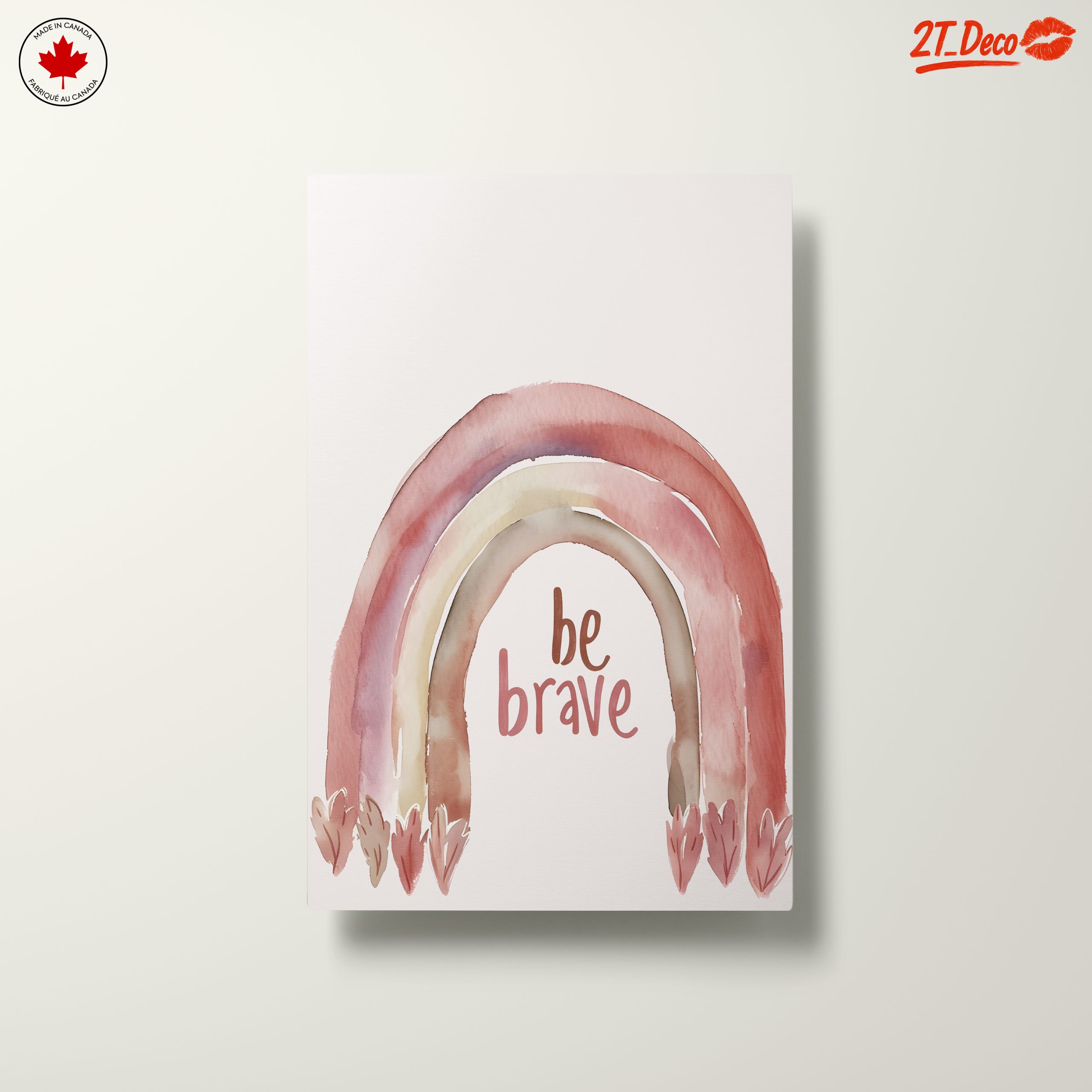 Be Brave Inspirational Quote Art - Image 10