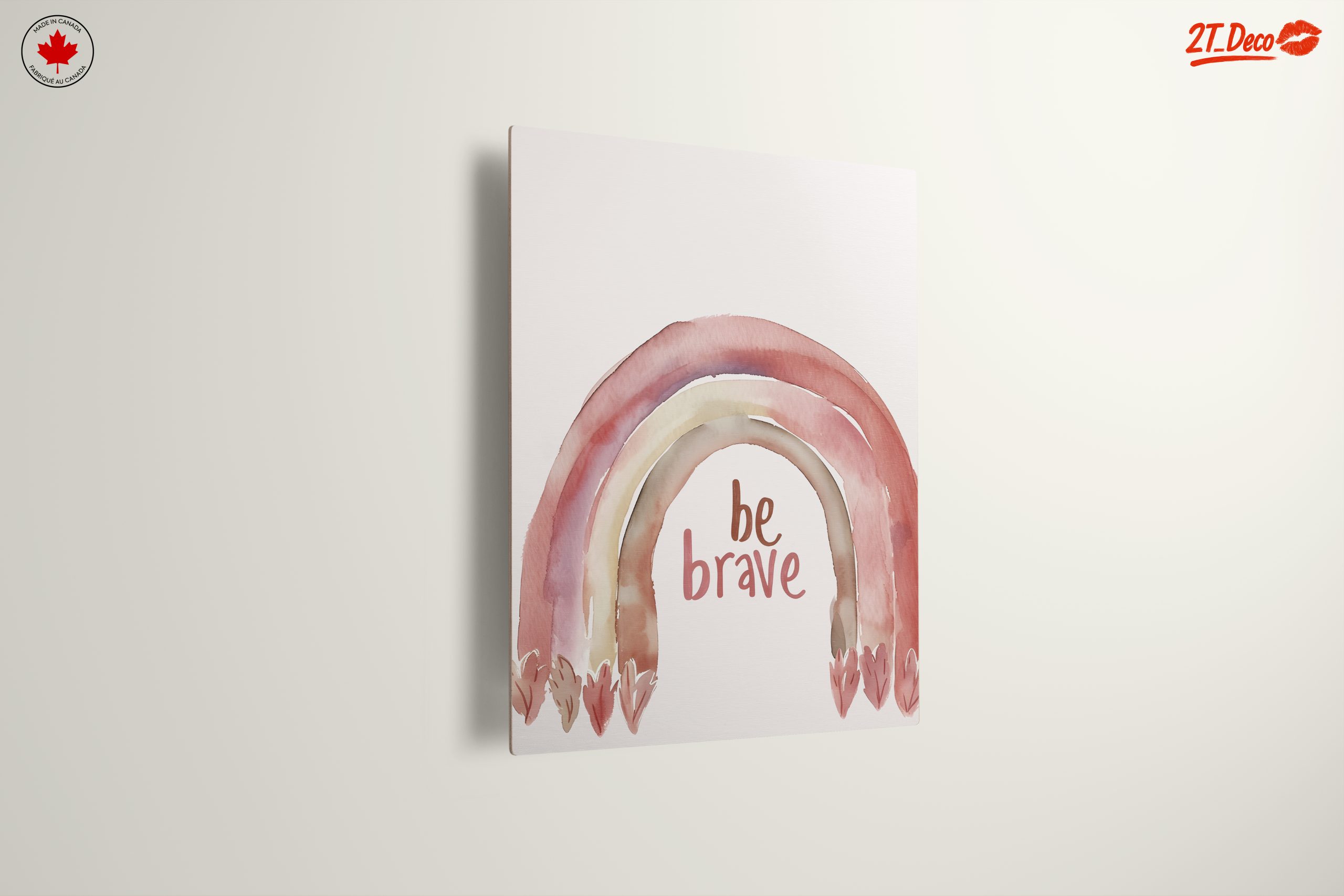 Be Brave Inspirational Quote Art - Image 13