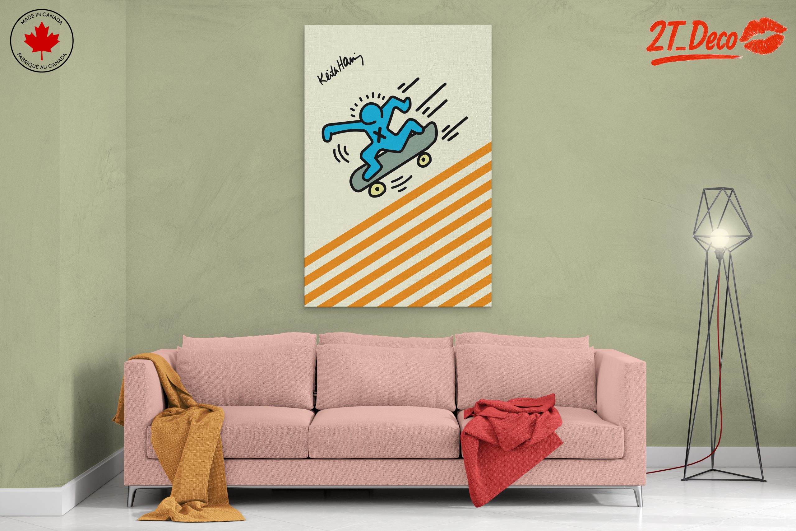 Dynamic Skateboarding Character Art - Image 2