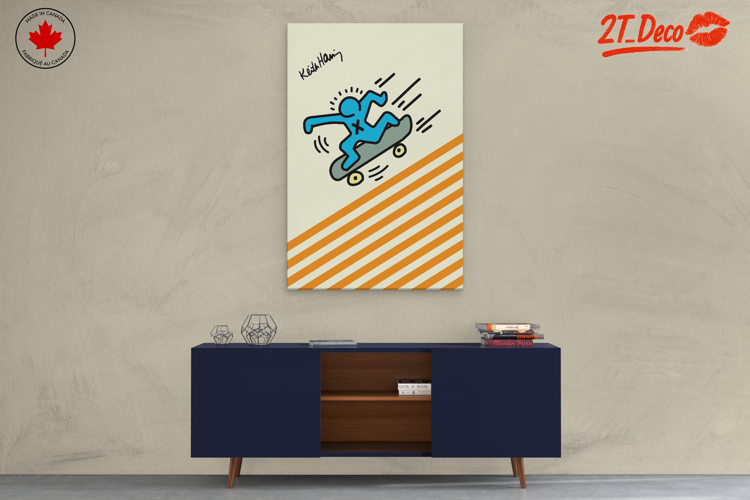 Dynamic Skateboarding Character Art - Image 3