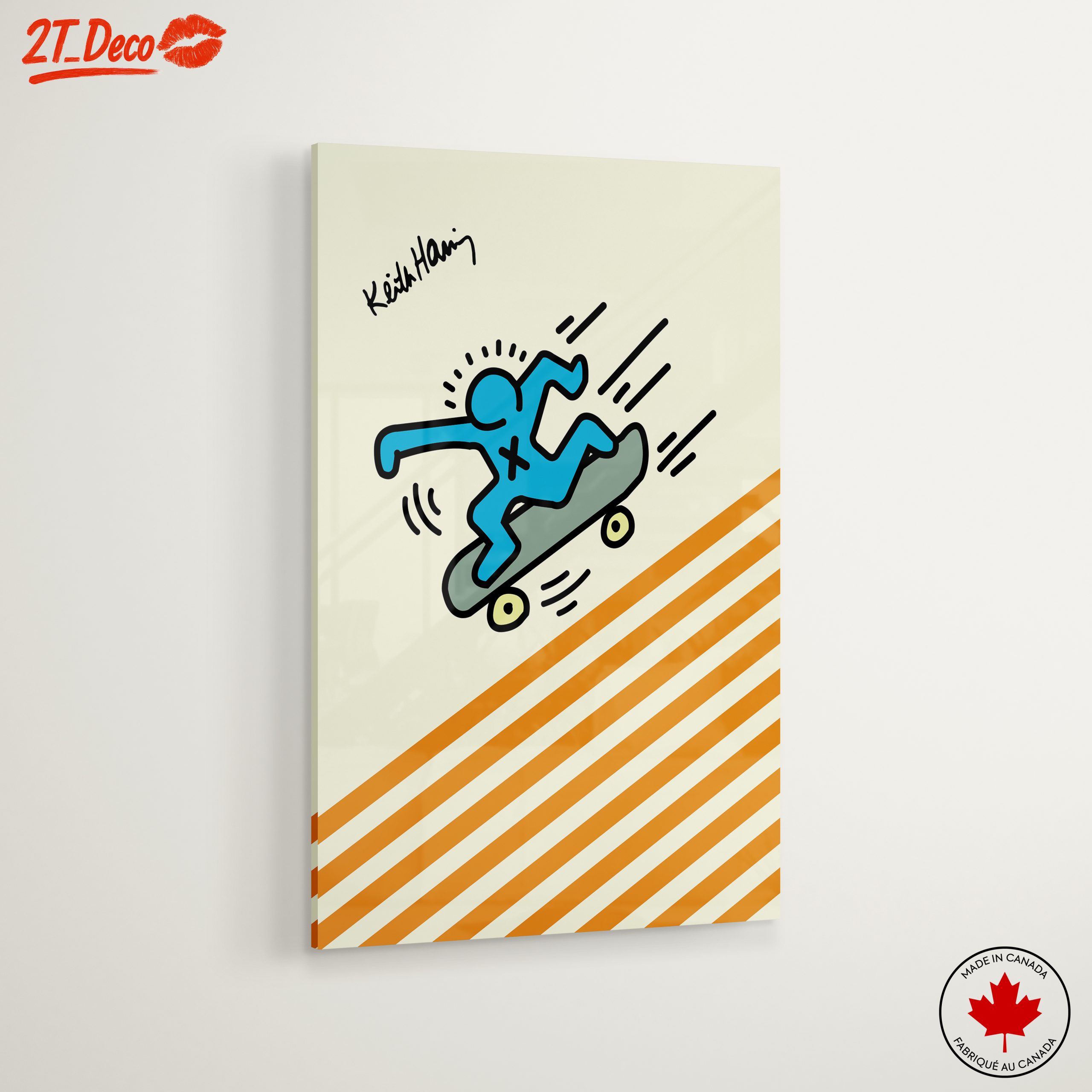 Dynamic Skateboarding Character Art - Image 6