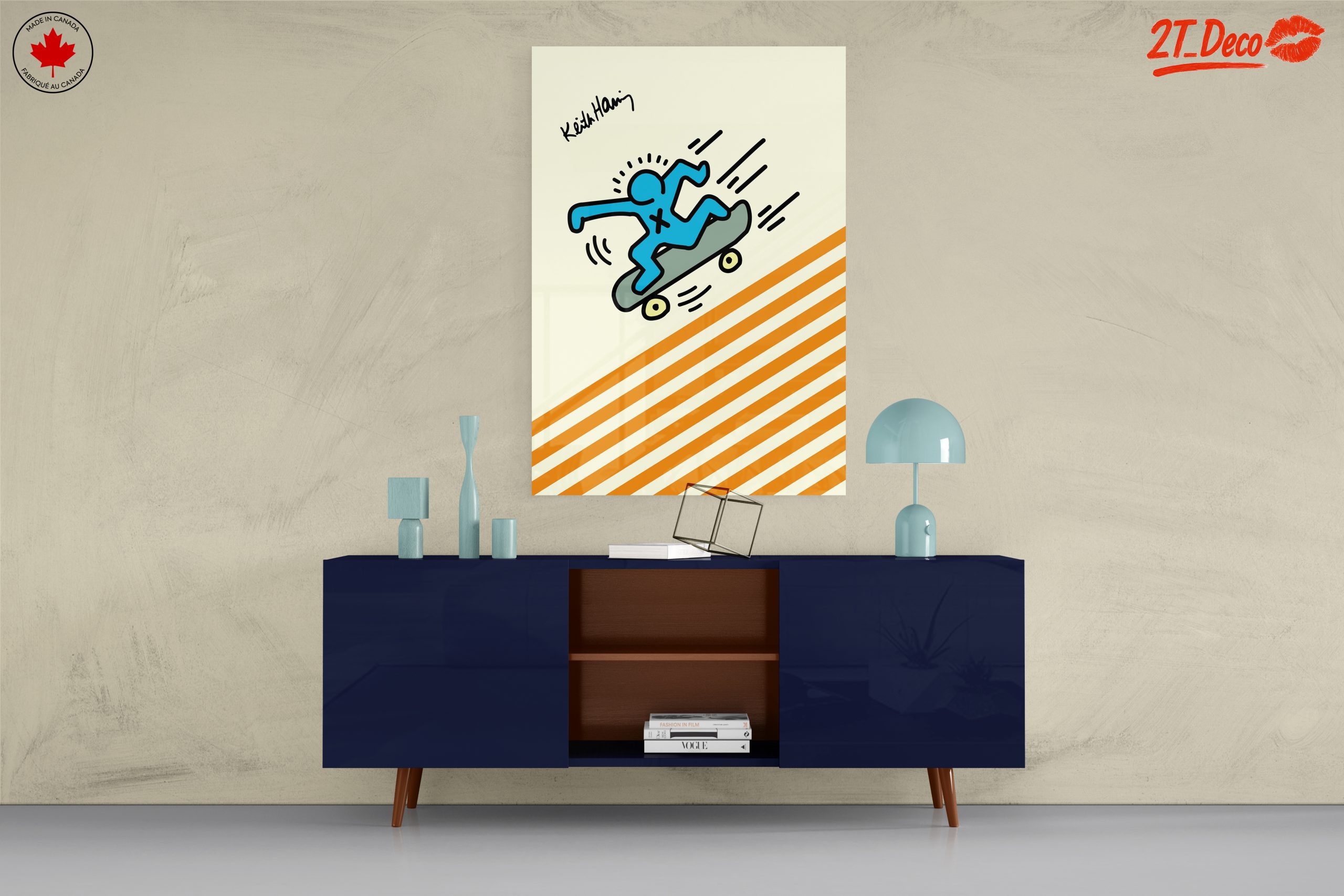 Dynamic Skateboarding Character Art - Image 8