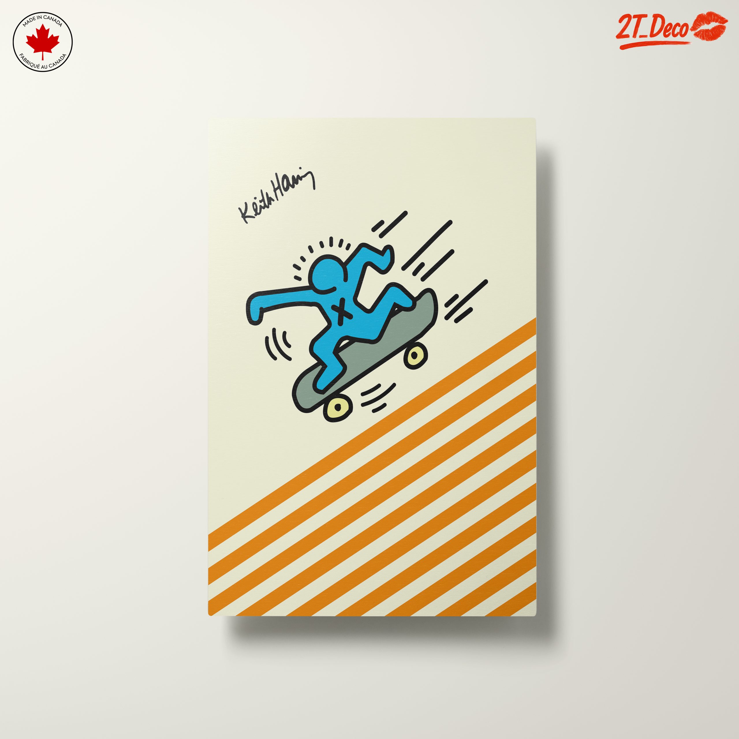 Dynamic Skateboarding Character Art - Image 10