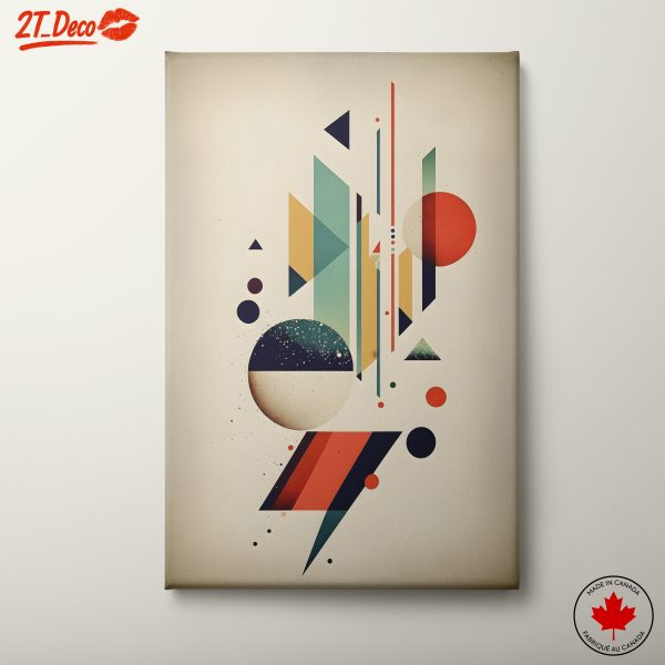 Colorful Geometric Abstract Artwork 2
