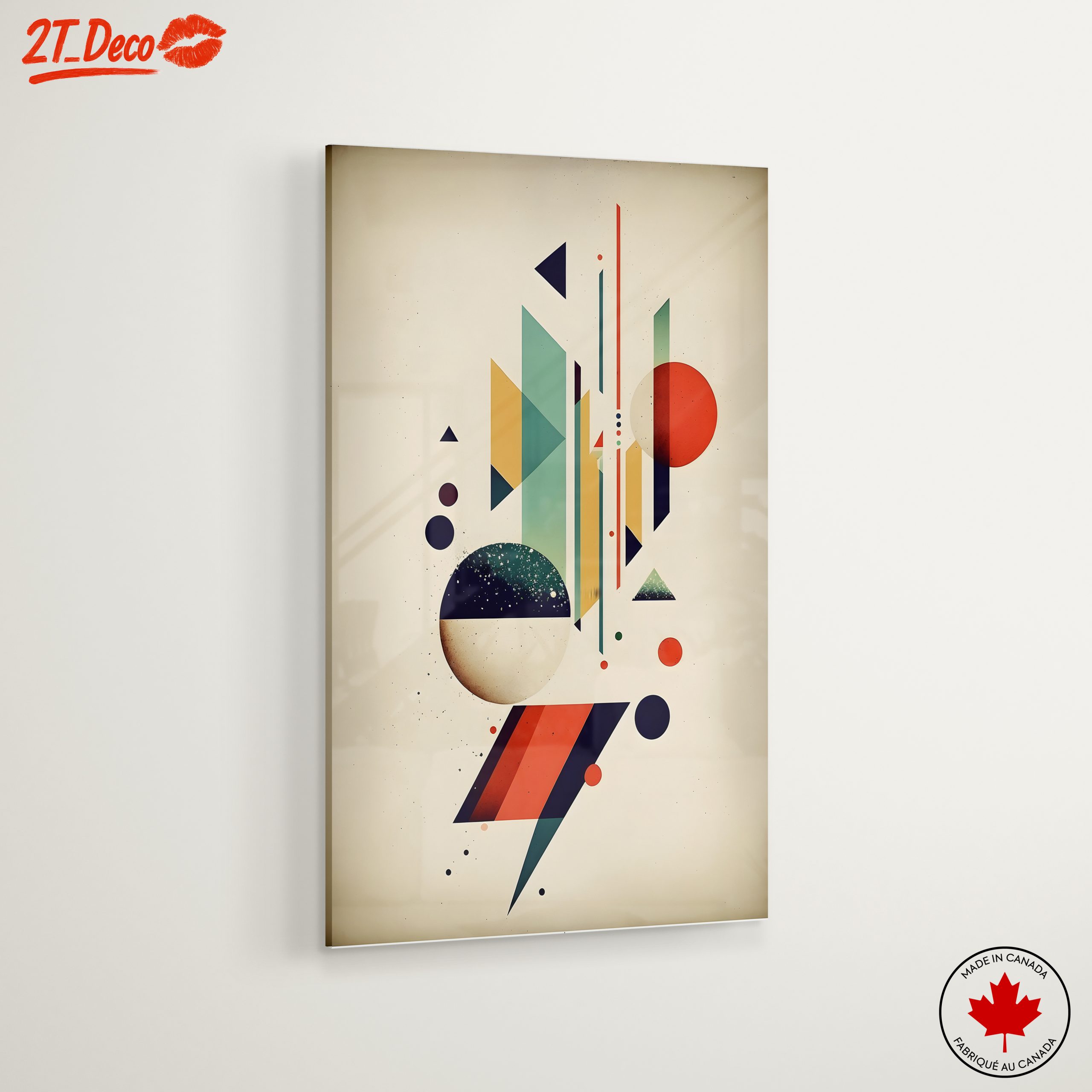 Colorful Geometric Abstract Artwork 2 - Image 6