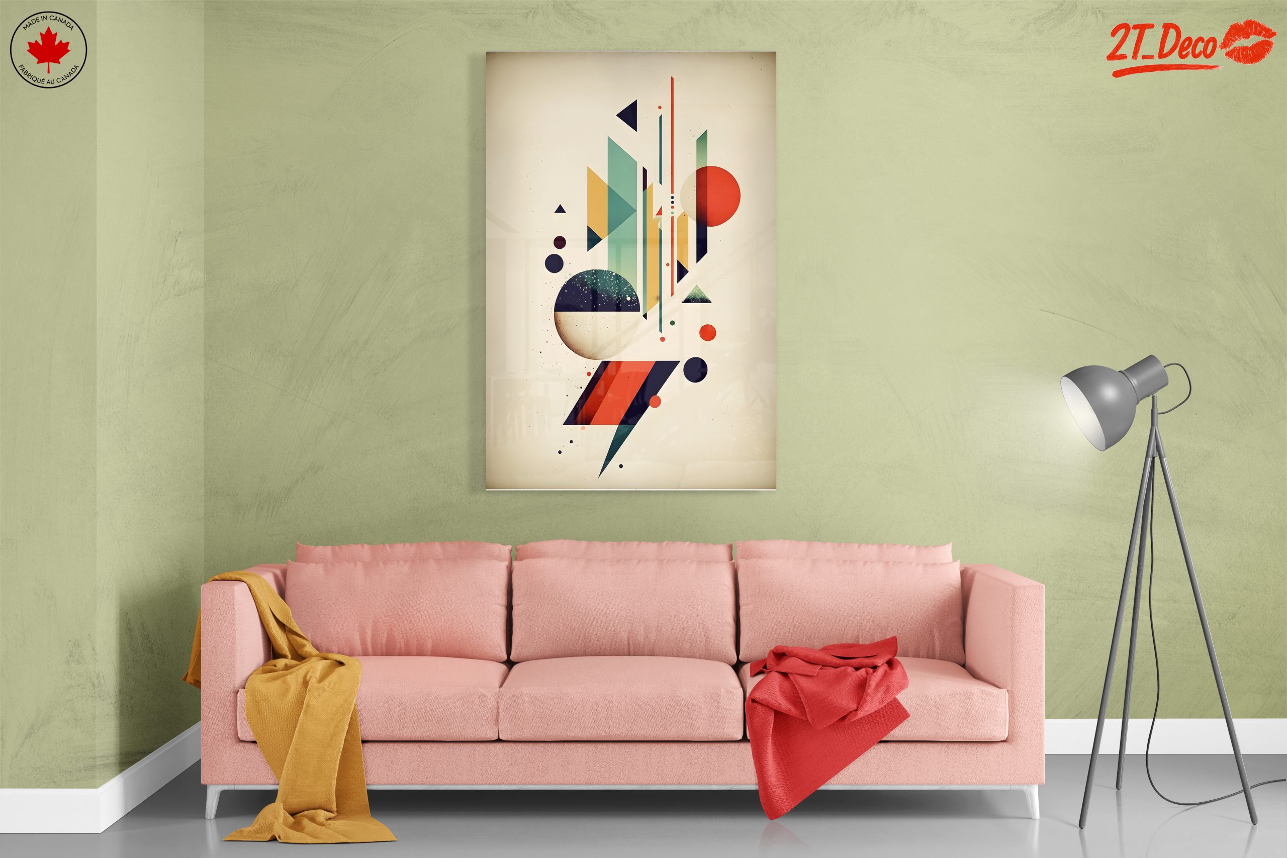 Colorful Geometric Abstract Artwork 2 - Image 7