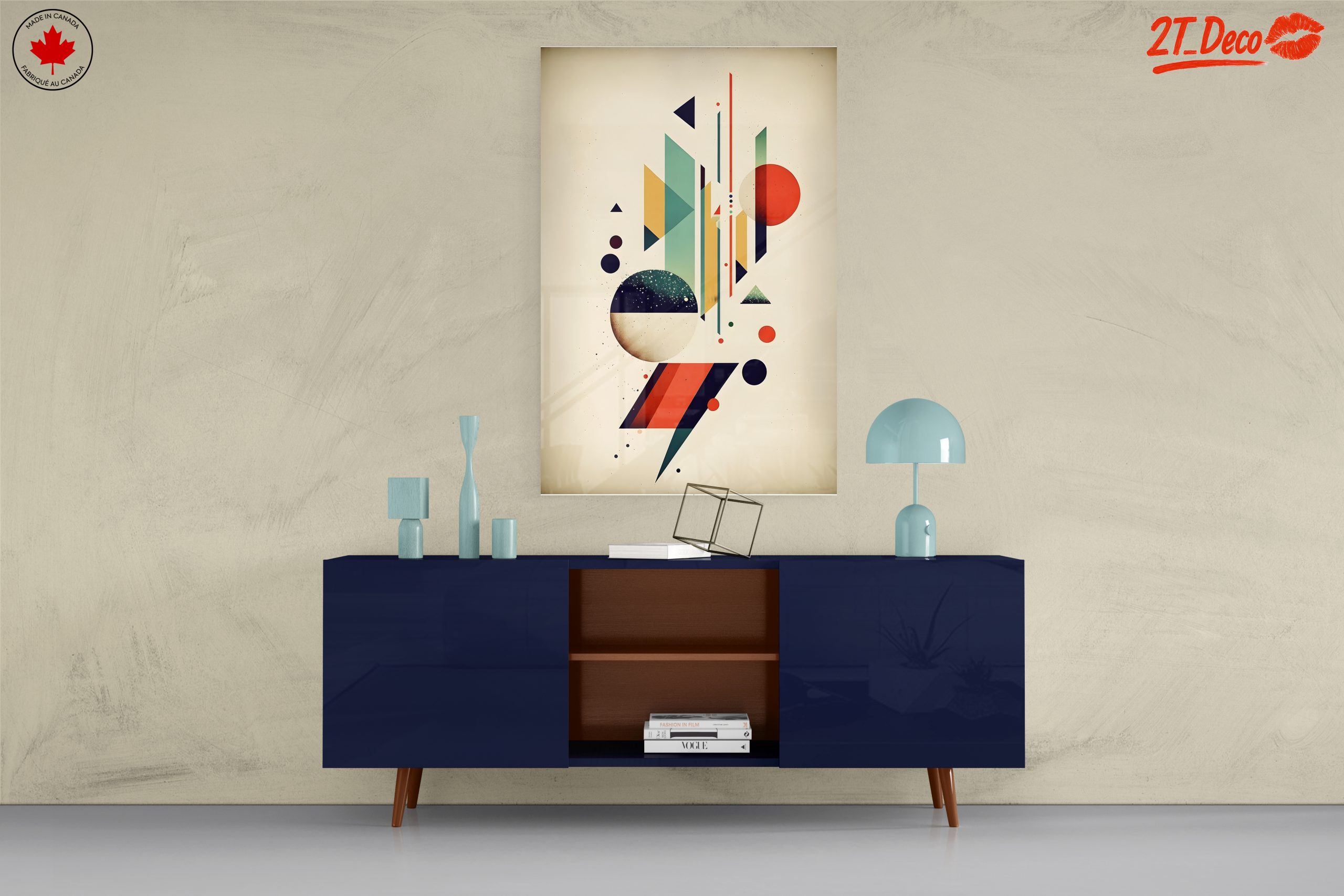 Colorful Geometric Abstract Artwork 2 - Image 8