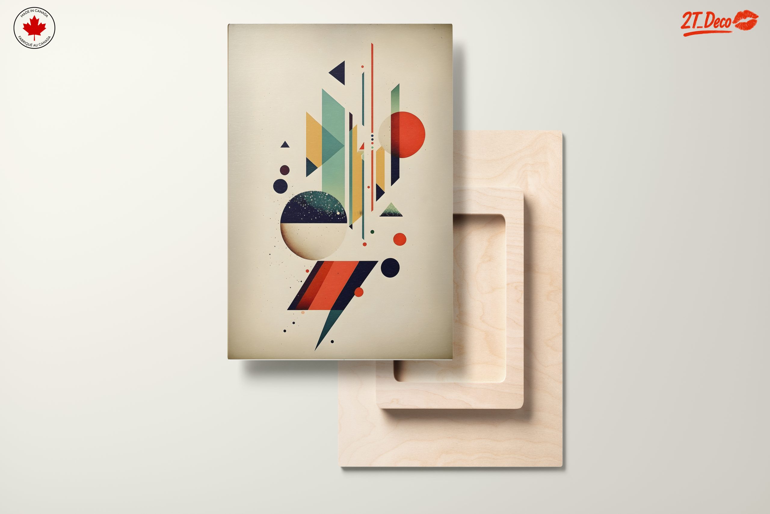Colorful Geometric Abstract Artwork 2 - Image 11