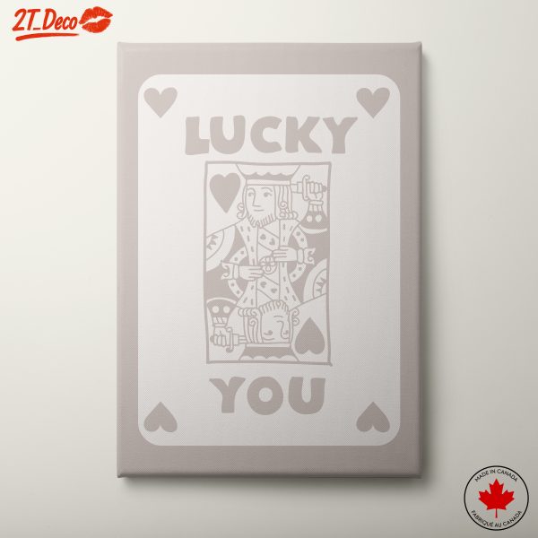 Lucky You Playing Card Artwork 2