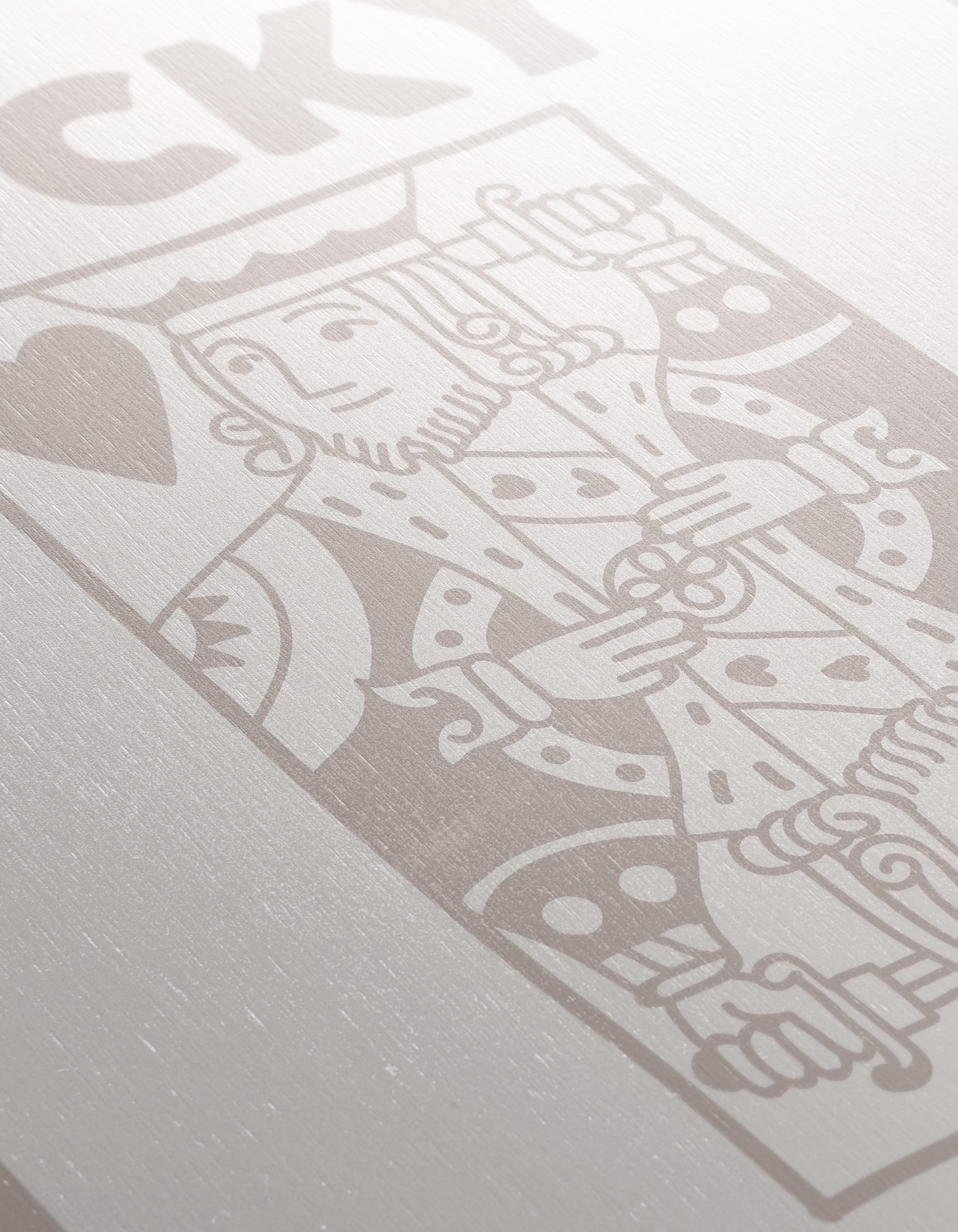 Lucky You Playing Card Artwork 2 - Image 12
