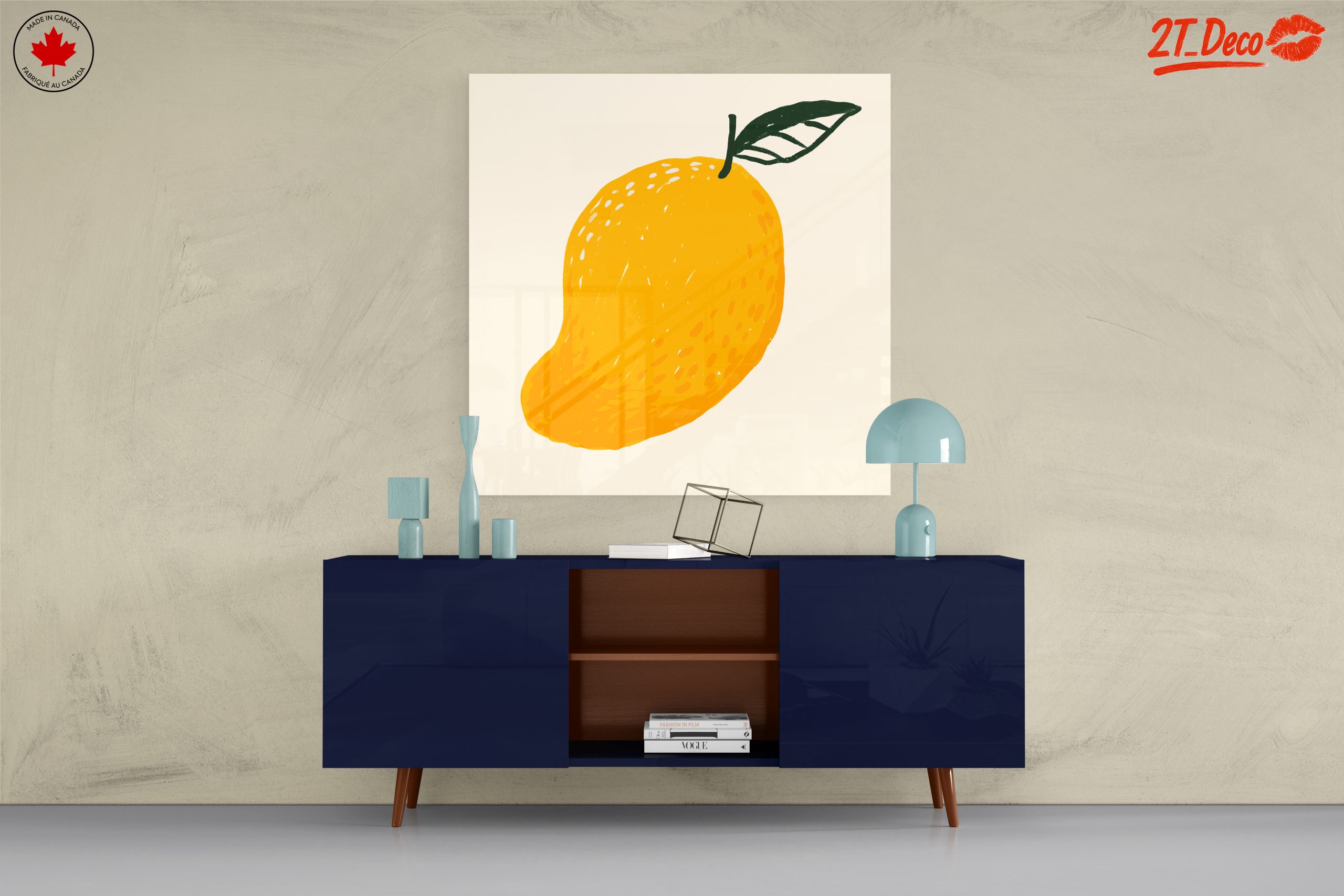 Stylized Mango Fruit Illustration - Image 8